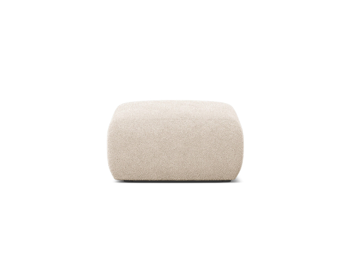 Molino Boucle Pouf 1 Sitz in Beige-Baloo präsentiert im Onlineshop von KAQTU Design AG. Modulares Sofa ist von Micadoni