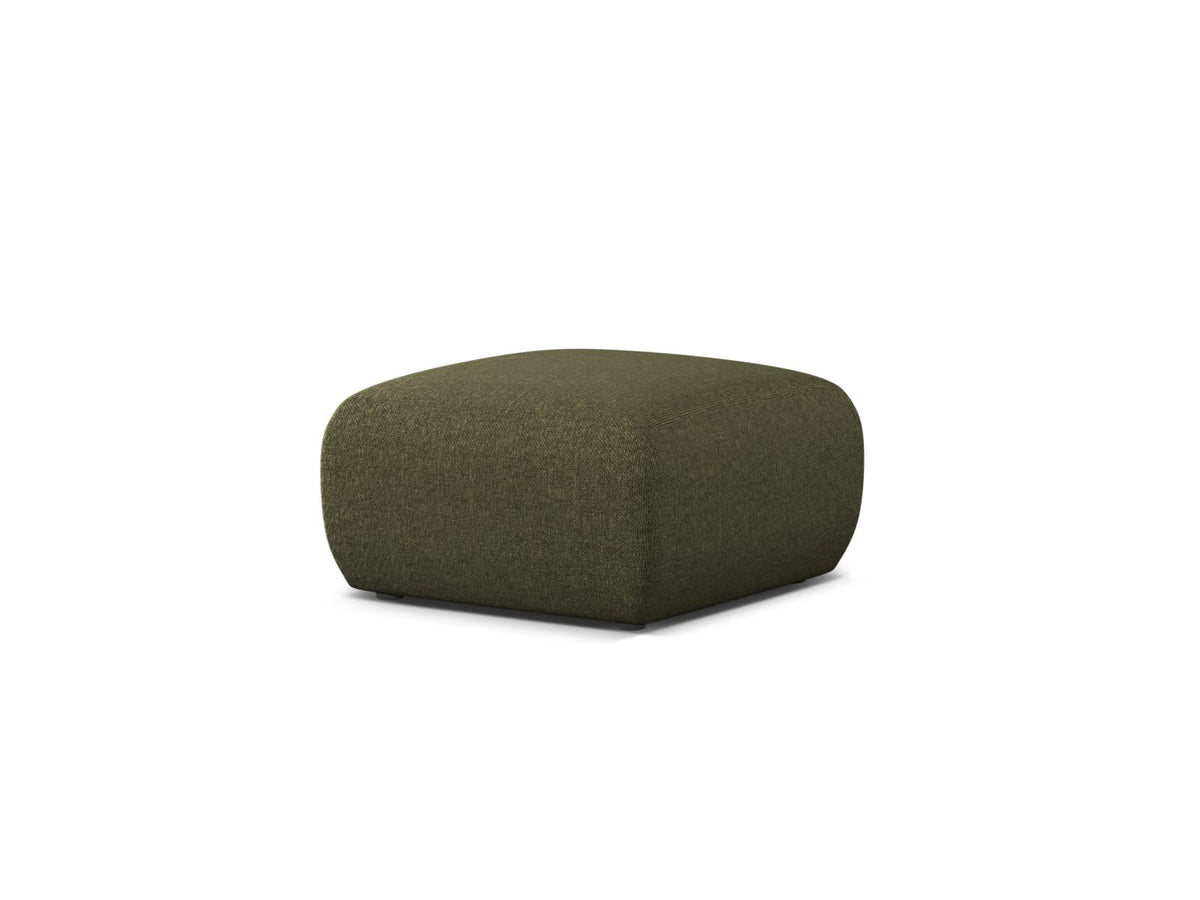 1-Sitzer Pouf Molino in Green-Eden präsentiert im Onlineshop von KAQTU Design AG. Pouf ist von Micadoni