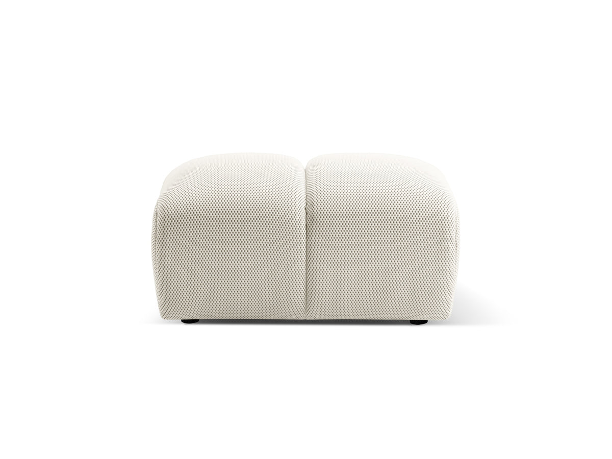 Diana Pouf 1 Sitzer in Light Beige-Sonic präsentiert im Onlineshop von KAQTU Design AG. Modulares Sofa ist von Micadoni