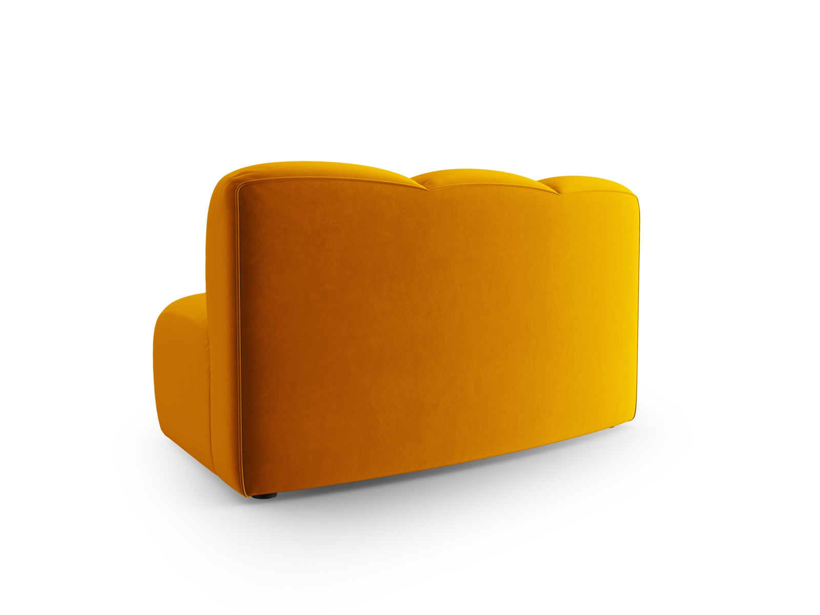 Lupine Velour Modul Armless 1 Sitzer in Yellow präsentiert im Onlineshop von KAQTU Design AG. Modulares Sofa ist von Micadoni