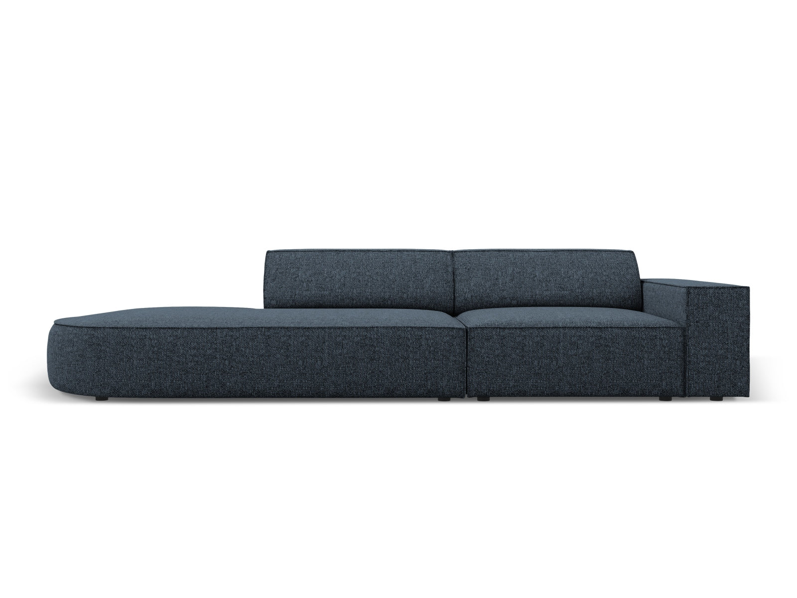 Jodie Modulares Sofa open links 3 Sitzer in Royal Blue präsentiert im Onlineshop von KAQTU Design AG. L-Sofa links ist von Micadoni