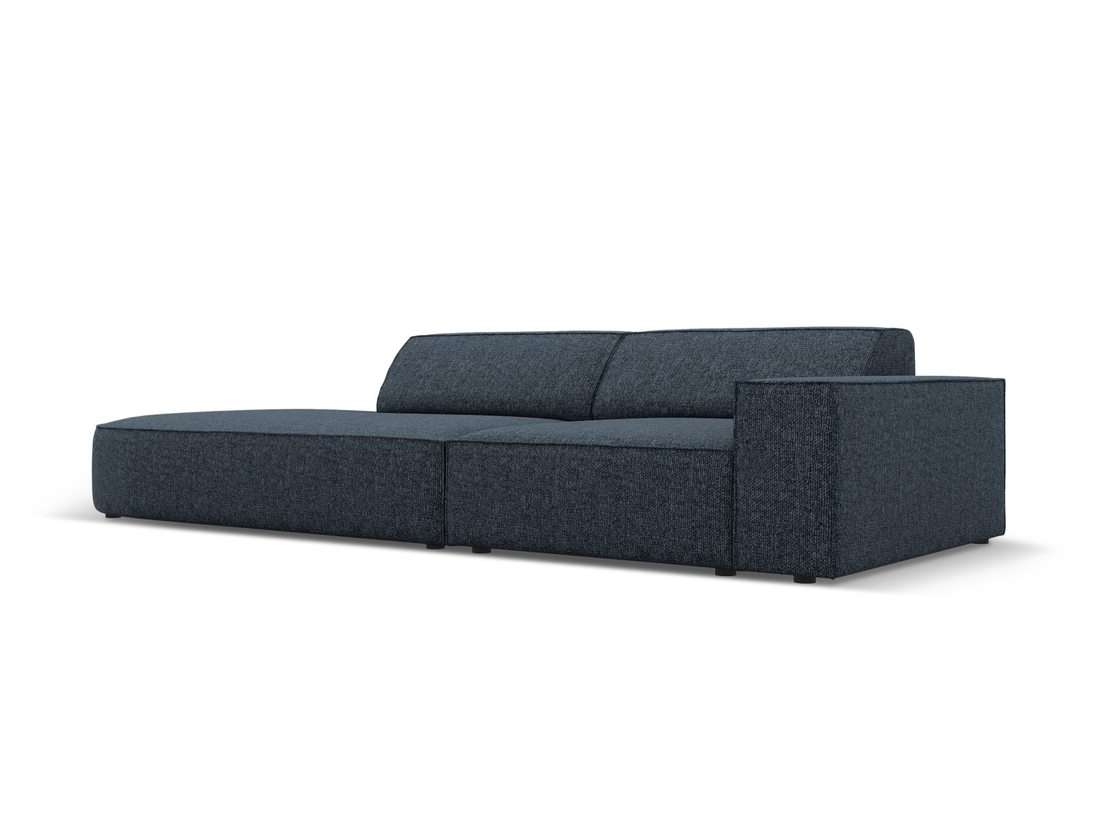 Jodie Modulares Sofa open links 3 Sitzer in Royal Blue präsentiert im Onlineshop von KAQTU Design AG. L-Sofa links ist von Micadoni