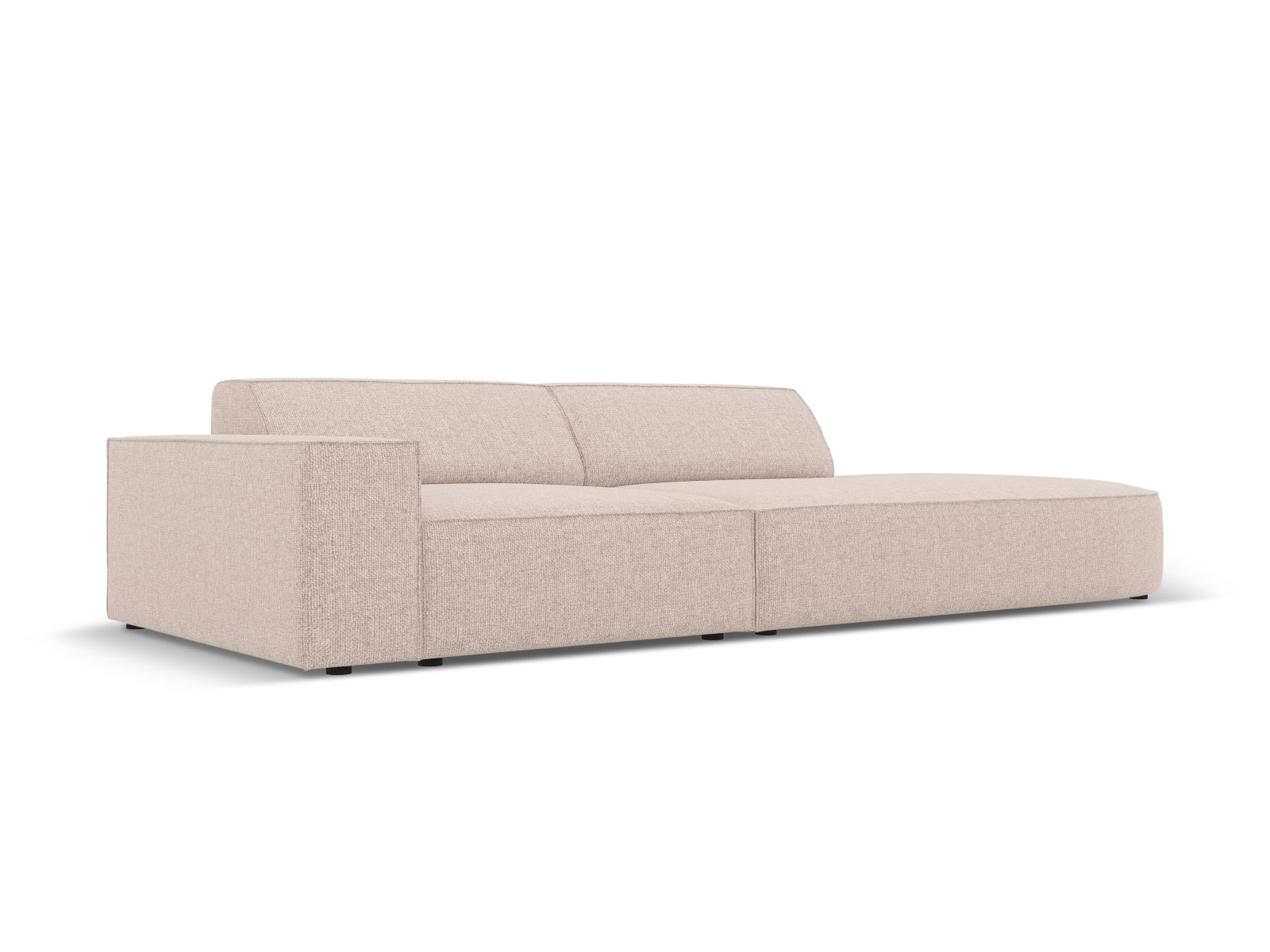 Jodie Modulares Sofa open rechts 3 Sitzer in Beige präsentiert im Onlineshop von KAQTU Design AG. L-Sofa rechts ist von Micadoni