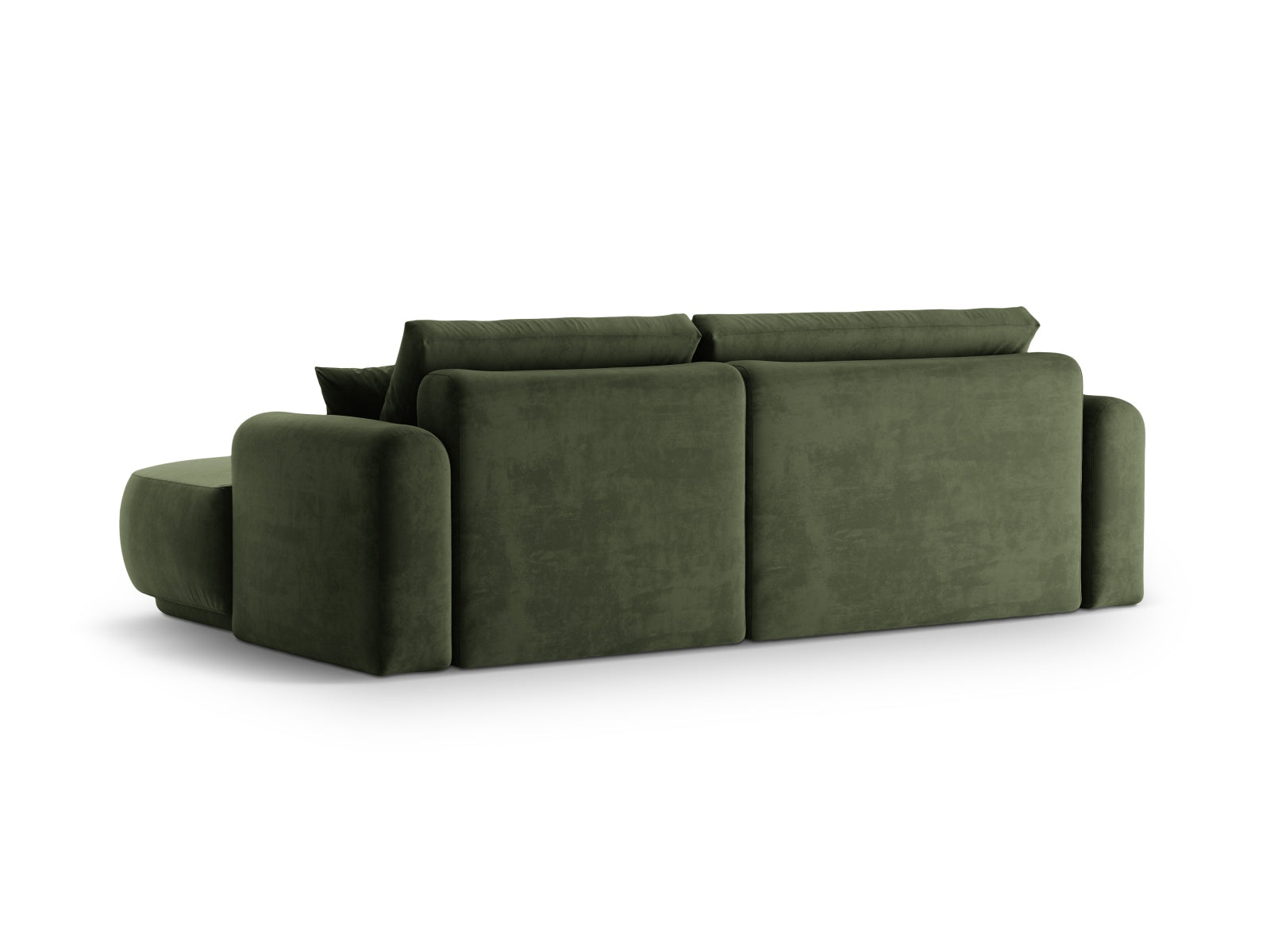 Erleben Sie das stilvolle Ella Velour Ecksofa von Micadoni! Dieses 5-Sitzer Sofa bietet Schlaffunktion und Stauraum für maximalen Komfort.