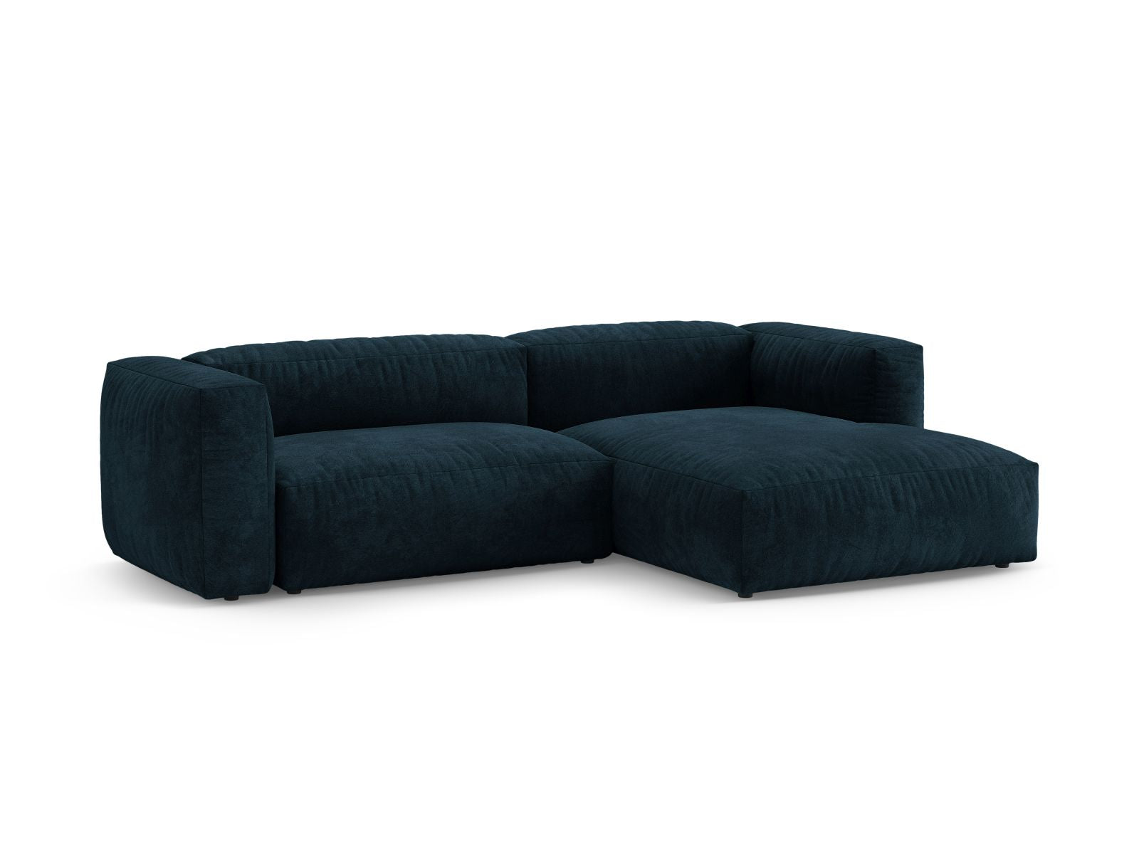 Elegantes 4-Sitzer Ecksofa Martina in Deep Petrol-Vogue mit praktischer Schlaffunktion, ideal für stilvolle Wohnräume.