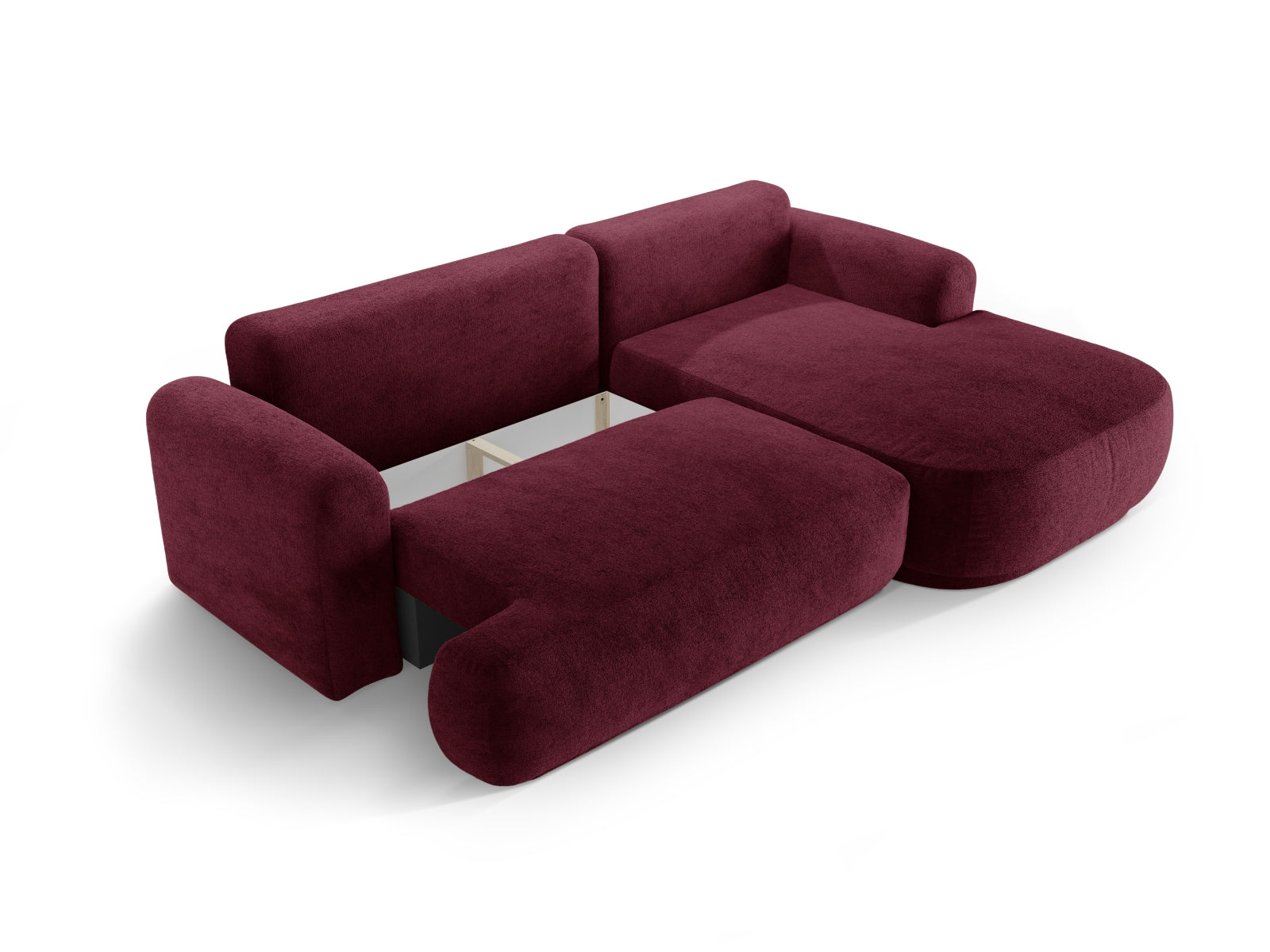 Erleben Sie das Ella Modular Ecksofa rechts von Micadoni: stilvolles 5-Sitzer Sofa mit cleverer Schlaffunktion und nützlichem Stauraum für Ihr Zuhause.