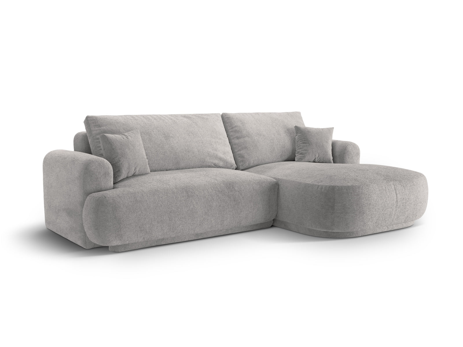 Erleben Sie das Ella Modular Ecksofa rechts von Micadoni: stilvolles 5-Sitzer Sofa mit cleverer Schlaffunktion und praktischem Stauraum für Ihr Zuhause.