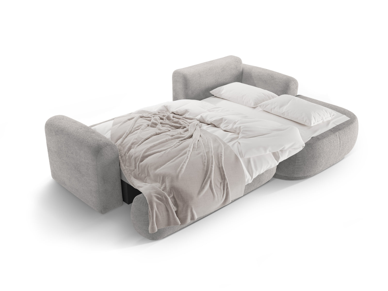 Entdecken Sie das Ella Modular Ecksofa rechts von Micadoni: elegantes 5-Sitzer Sofa mit innovativer Schlaffunktion und praktischem Stauraum für Ihr Wohnzimmer.