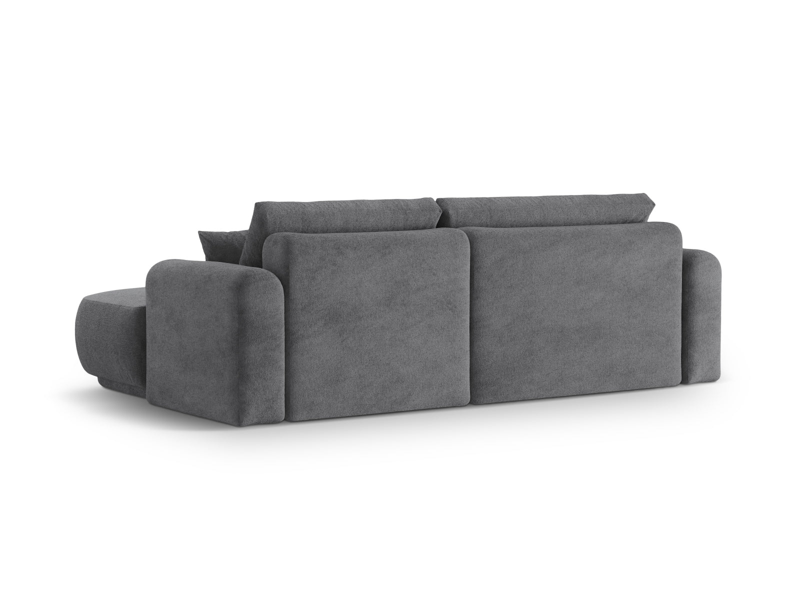 Entdecken Sie das Ella Modular Ecksofa rechts von Micadoni: ein elegantes 5-Sitzer Sofa mit innovativer Schlaffunktion und praktischem Stauraum.
