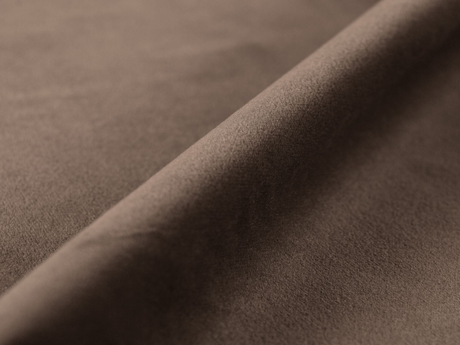Elegantes 3-Sitzer Ecksofa Victor in stilvollem Schokoladenbraun, perfekt für entspannte Stunden und als Schlafsofa mit zusätzlichem Stauraum.