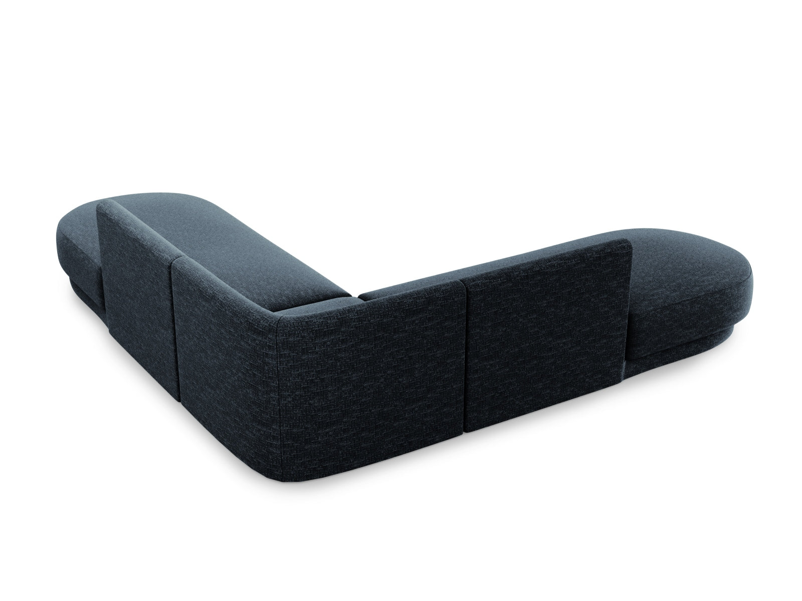 Miley Symmetrical Ecksofa 5 Sitzer in Royal Blue präsentiert im Onlineshop von KAQTU Design AG. Ecksofa ist von Micadoni