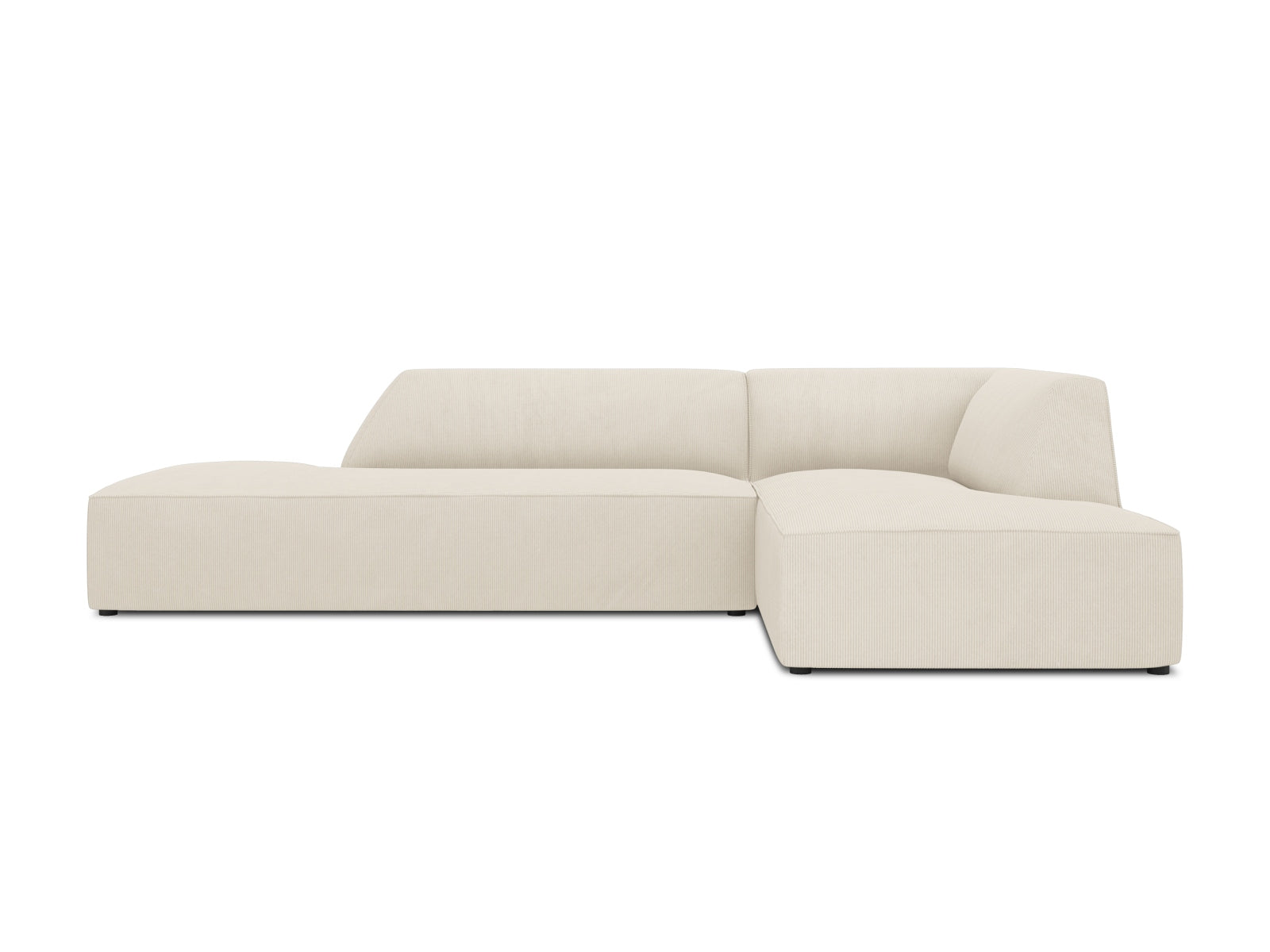 Modulares Ruby Ecksofa rechts, 4-Sitzer, vereint zeitgemäßes Design und Funktionalität für ein stilvolles Wohnambiente von Micadoni.