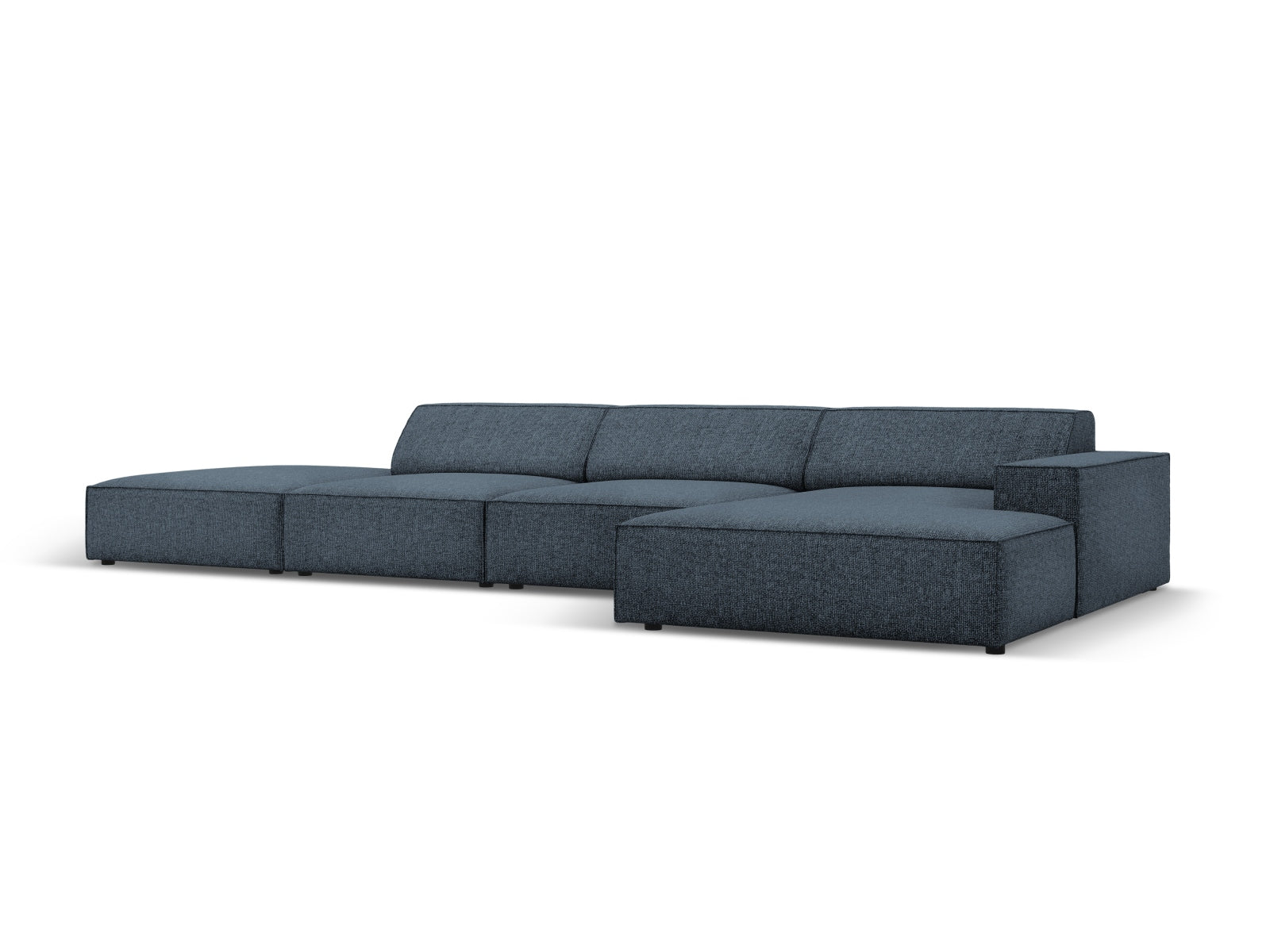 Jodie Modulares Ecksofa rechts 5 Sitzer in Royal Blue präsentiert im Onlineshop von KAQTU Design AG. Ecksofa rechts ist von Micadoni