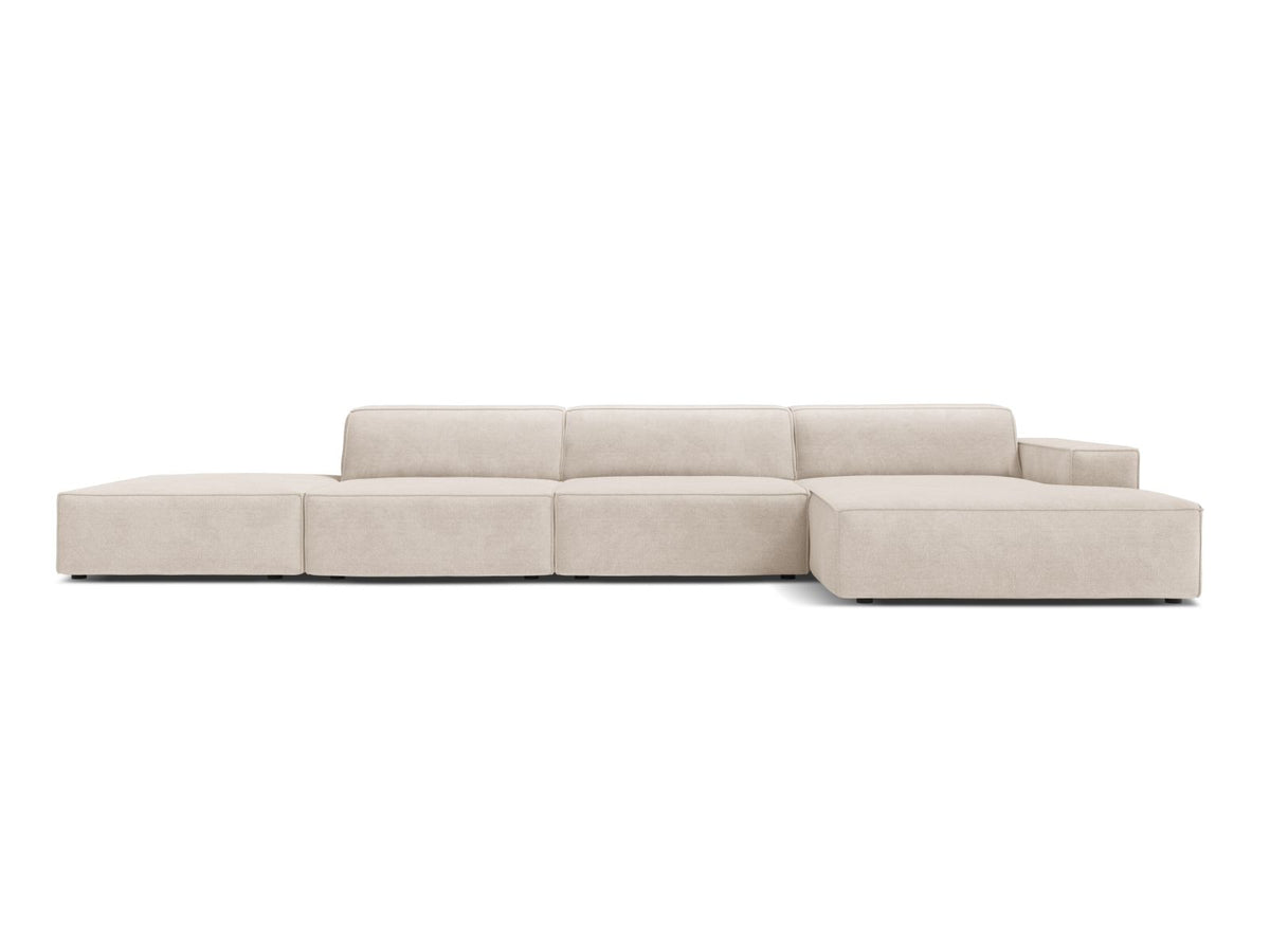 5-Sitzer Ecksofa rechts Jodie in Beige-Liberty präsentiert im Onlineshop von KAQTU Design AG. Ecksofa rechts ist von Micadoni