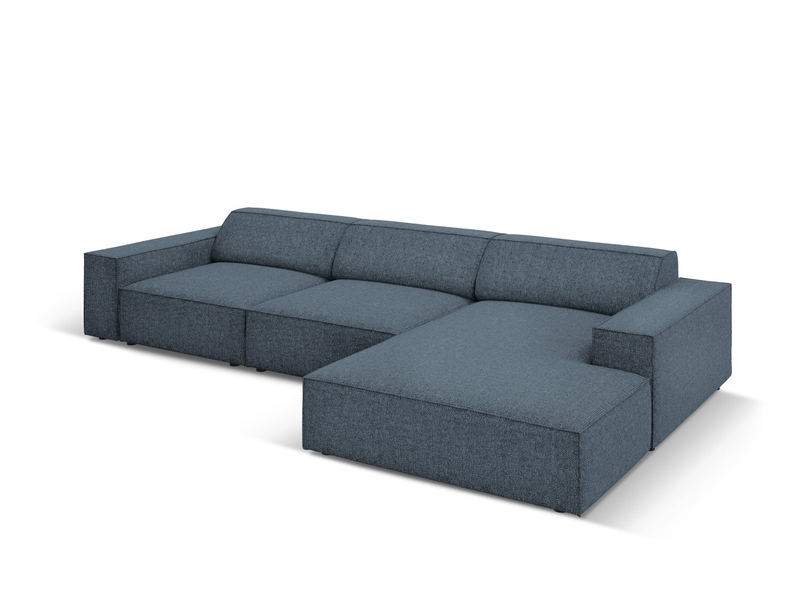 Jodie Modulares Ecksofa rechts 4 Sitzer in Royal Blue präsentiert im Onlineshop von KAQTU Design AG. Ecksofa rechts ist von Micadoni