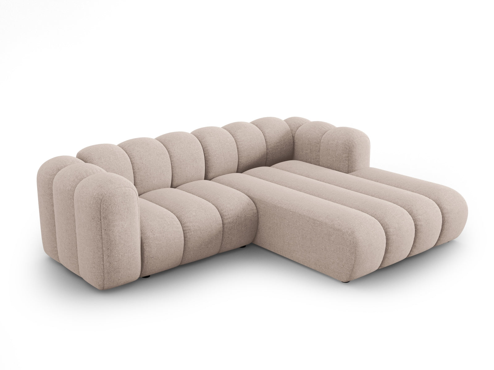 Lupine Modulares Ecksofa rechts 3 Sitzer in Beige präsentiert im Onlineshop von KAQTU Design AG. Ecksofa rechts ist von Micadoni