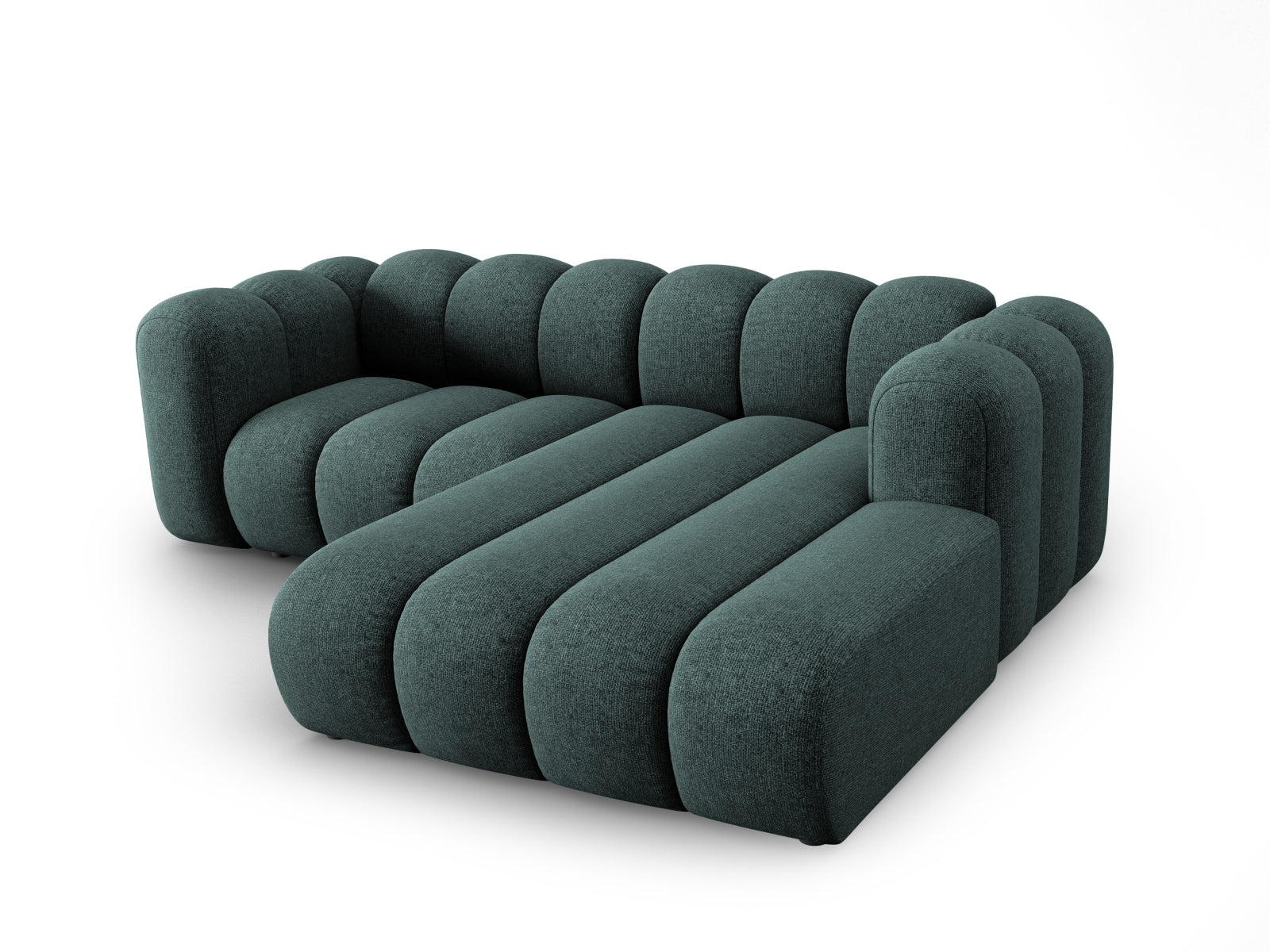 Lupine Modulares Ecksofa rechts 3 Sitzer in Petrol präsentiert im Onlineshop von KAQTU Design AG. Ecksofa rechts ist von Micadoni