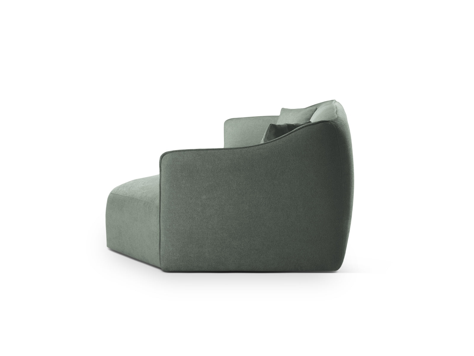 Erleben Sie das Hailey Boucle Ecksofa rechts von Micadoni – ein elegantes 5-Sitzer Sofa, das zeitgemässen Stil und höchsten Komfort bietet.