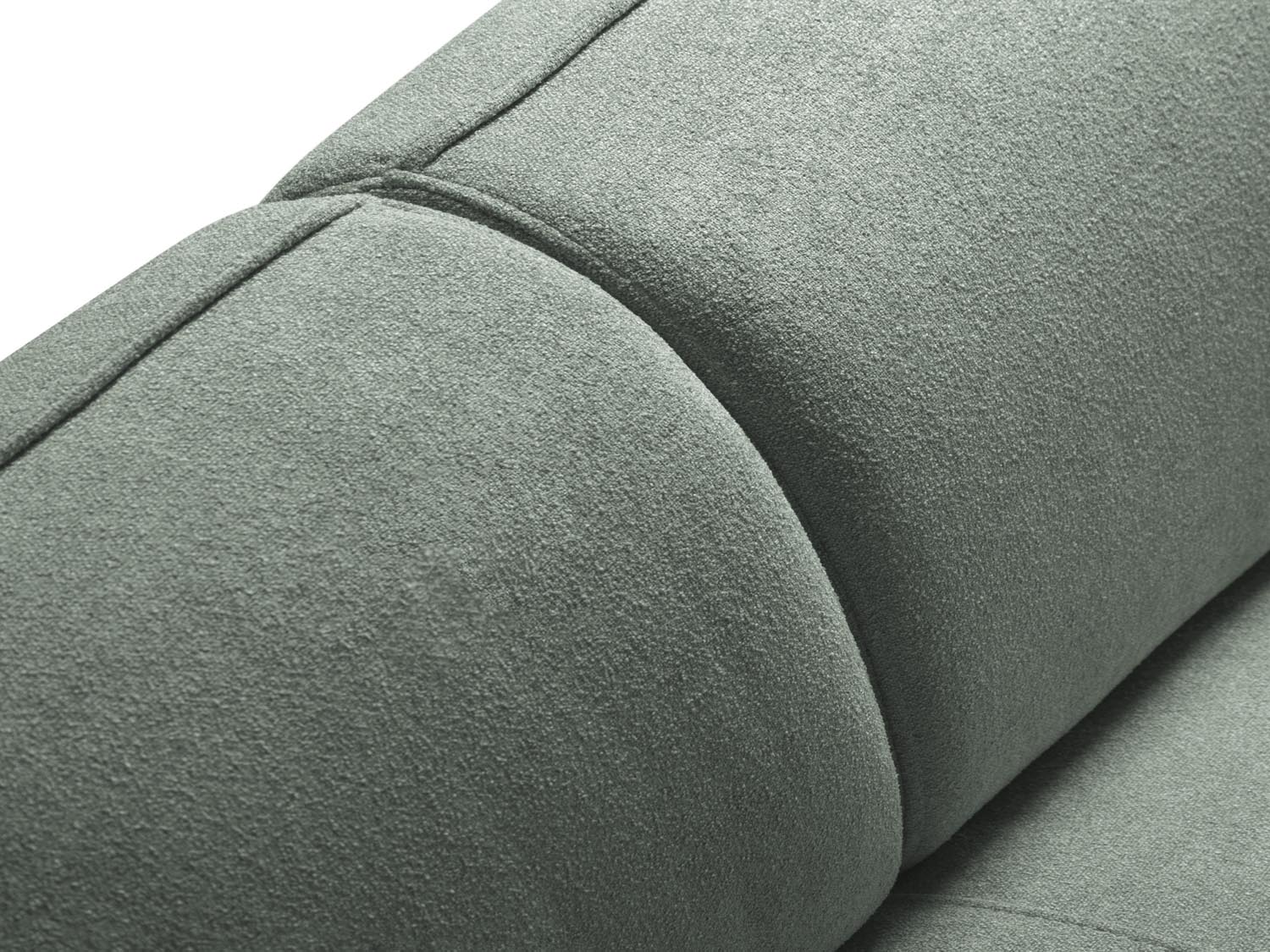 Entdecken Sie das Hailey Boucle Ecksofa rechts von Micadoni – ein stilvolles 5-Sitzer Sofa, das Komfort und modernes Design vereint.