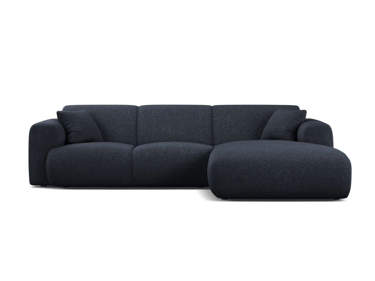 4-Sitzer Ecksofa rechts Molino in Navy Blue-Eden präsentiert im Onlineshop von KAQTU Design AG. Ecksofa rechts ist von Micadoni