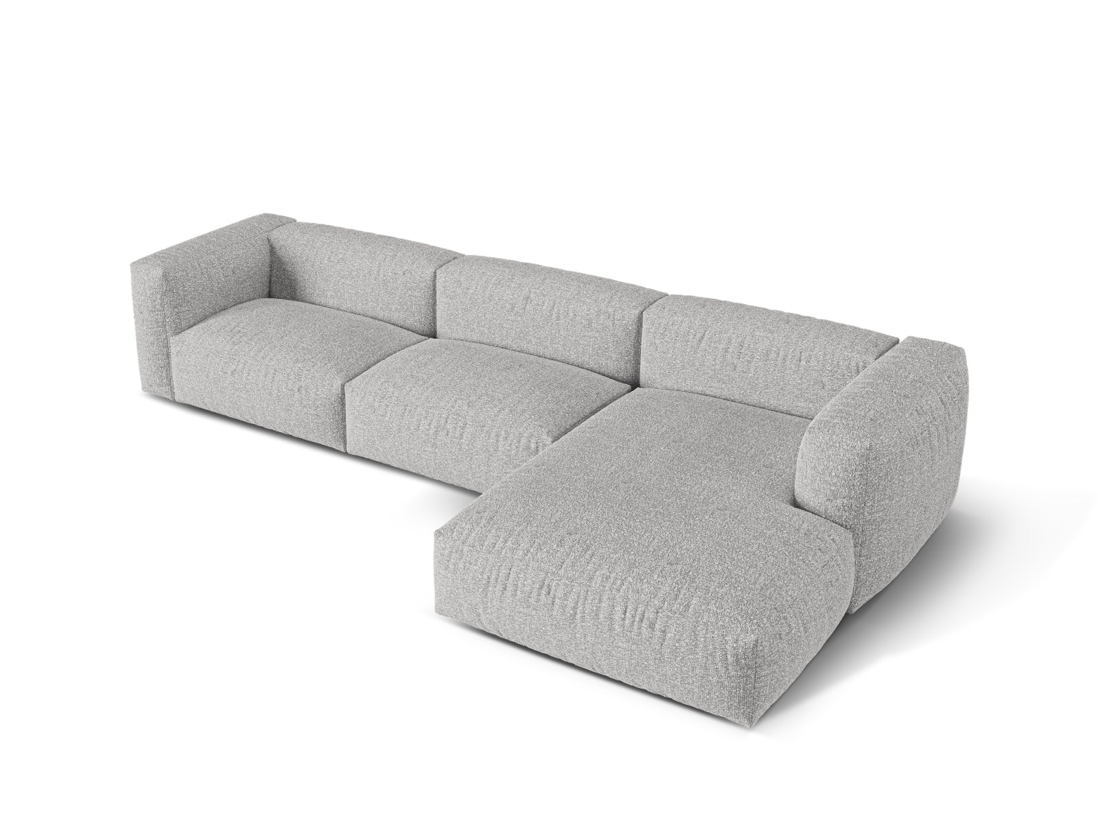 Elegantes 3-Sitzer Ecksofa rechts Martina von Micadoni, ideal für stilvolle Wohnräume und entspannte Stunden mit Familie und Freunden.