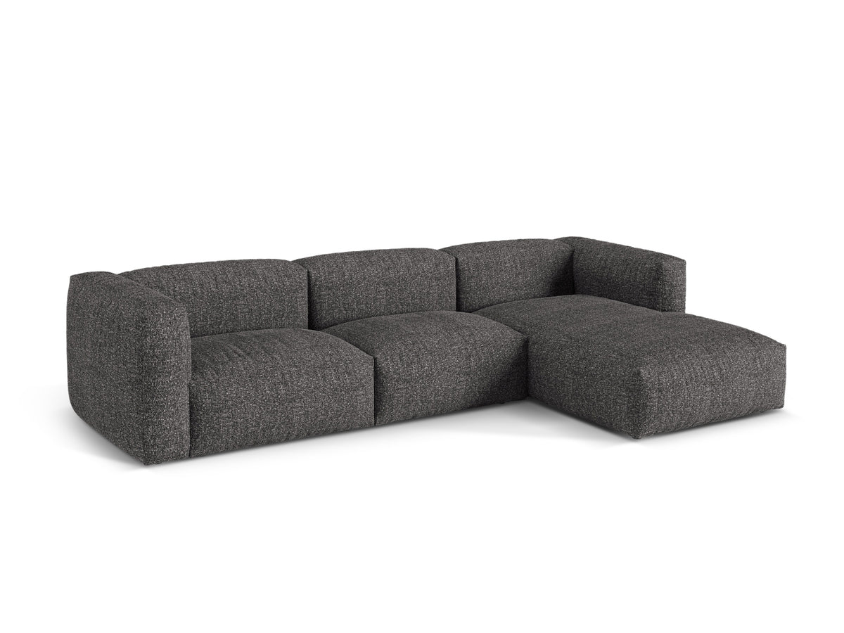 3-Sitzer Modular Ecksofa rechts Martina in Anthracite-Monet präsentiert im Onlineshop von KAQTU Design AG. Ecksofa rechts ist von Micadoni