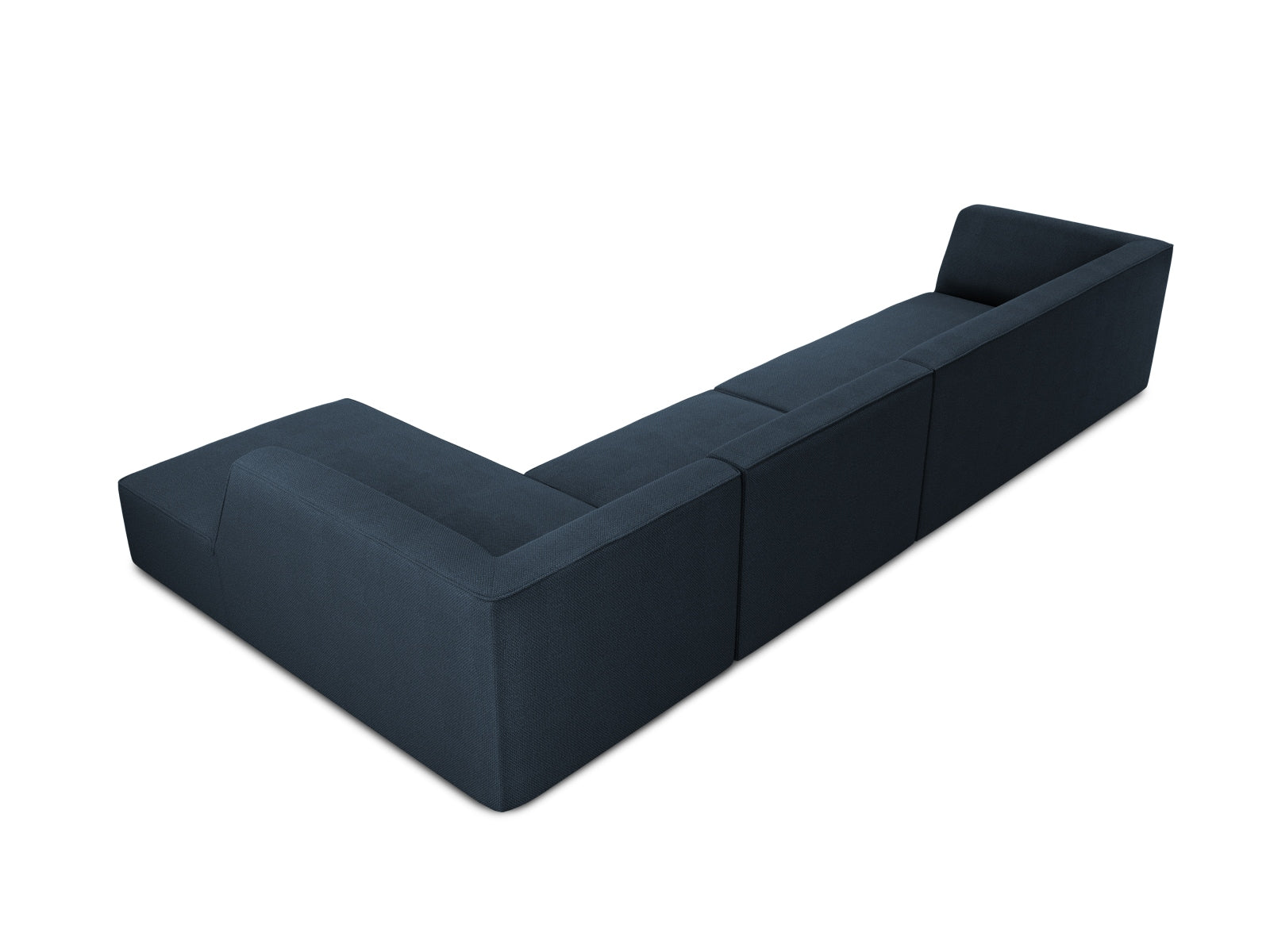 Ruby Modulares Ecksofa rechts 5 Sitzer in Navy Blue präsentiert im Onlineshop von KAQTU Design AG. Ecksofa rechts ist von Micadoni