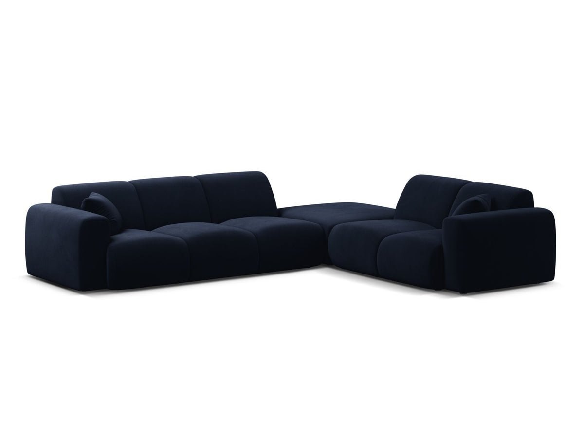 6-Sitzer Ecksofa rechts Molino in Royal Blue-Casino präsentiert im Onlineshop von KAQTU Design AG. Ecksofa rechts ist von Micadoni