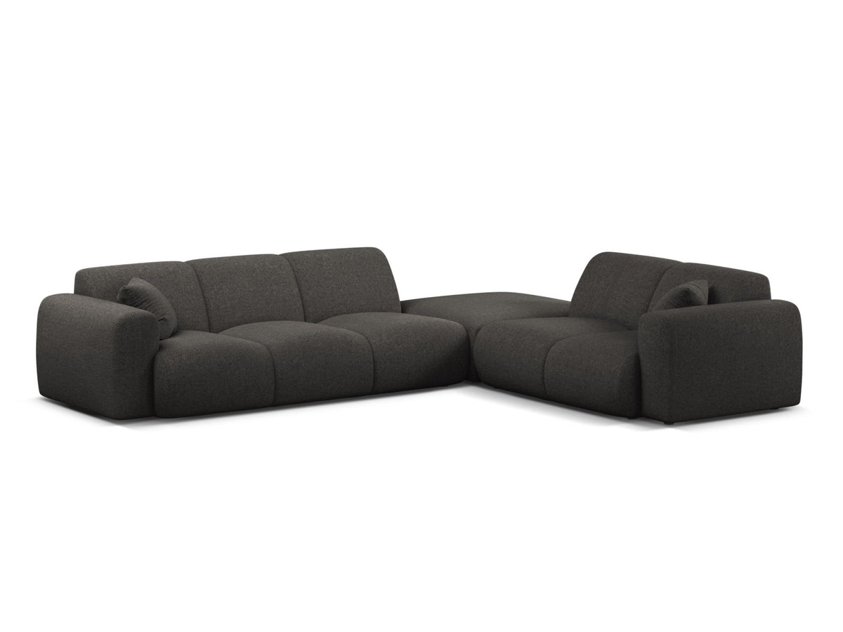 6-Sitzer Ecksofa rechts Molino in Dark Grey-Eden präsentiert im Onlineshop von KAQTU Design AG. Ecksofa rechts ist von Micadoni