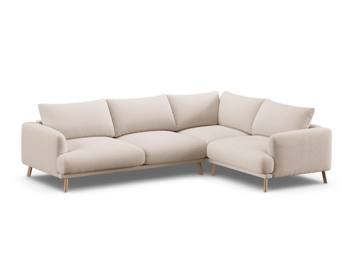 4-Sitzer Ecksofa rechts Naomi in Beige-Liberty präsentiert im Onlineshop von KAQTU Design AG. Ecksofa rechts ist von Micadoni