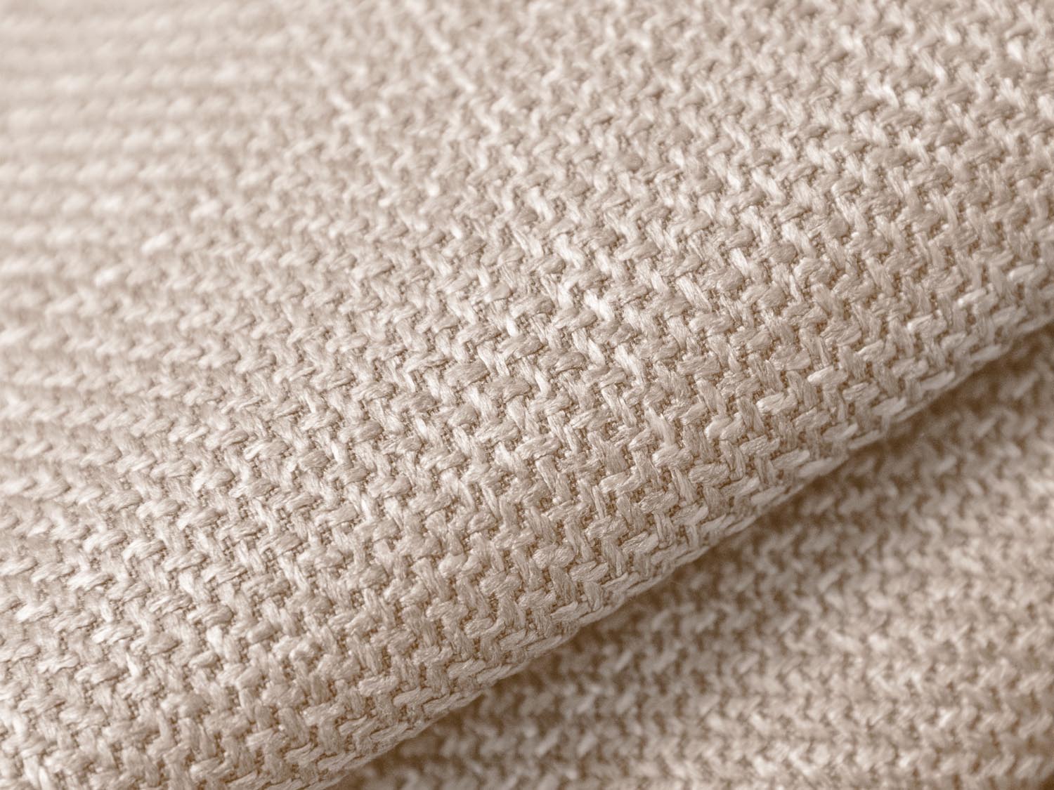 Beige Kendal Ecksofa in L-Form, 5-Sitzer von Micadoni, perfekt für stilvolle Wohnzimmer, bietet elegantes Design und hervorragenden Komfort.