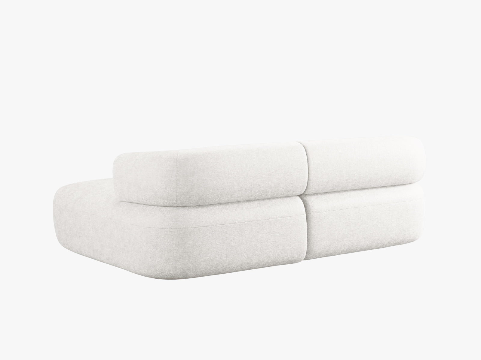 Jenny Ecksofa rechts 5 Sitzer in Light Beige präsentiert im Onlineshop von KAQTU Design AG. Ecksofa rechts ist von Micadoni