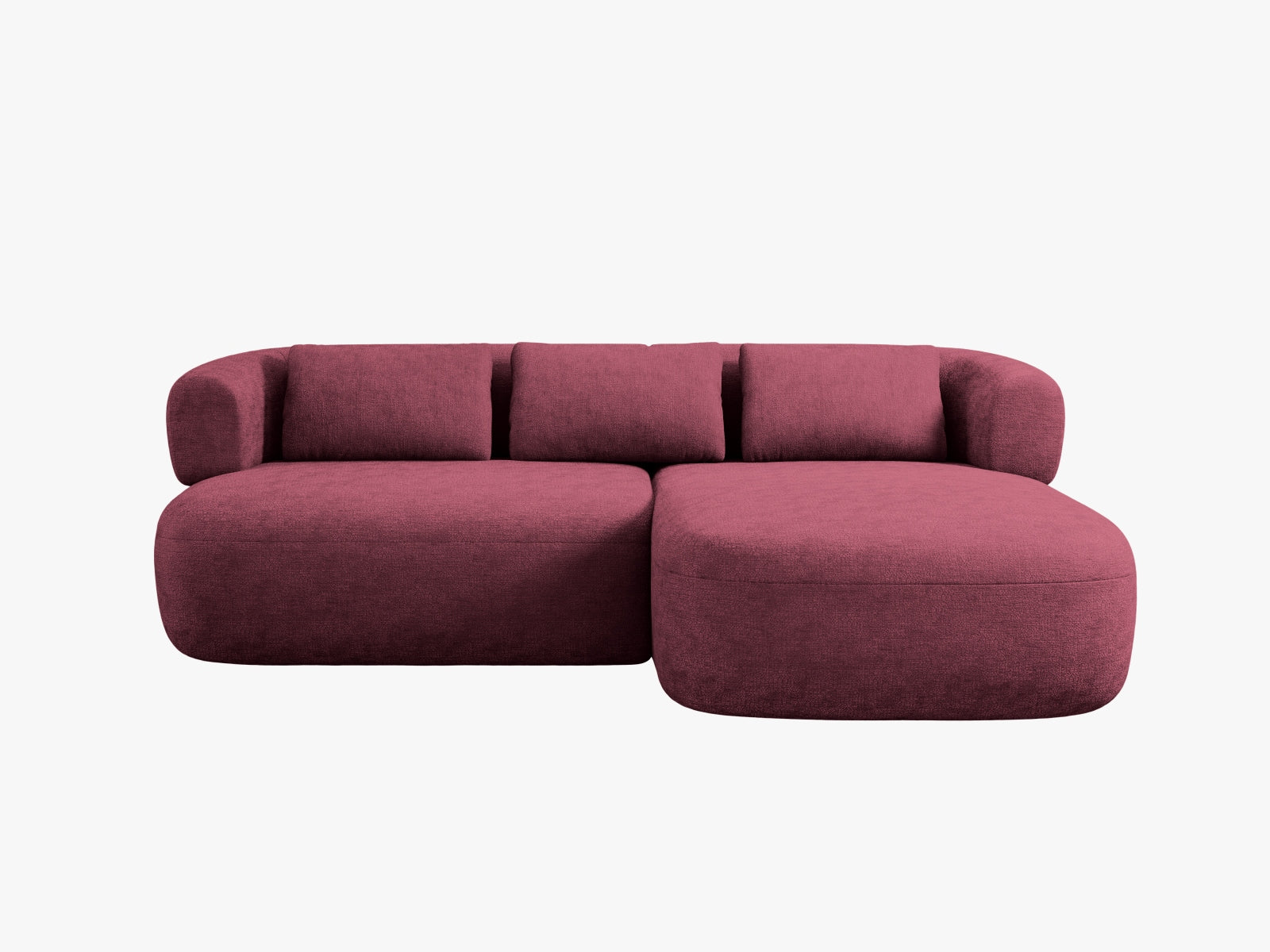 Jenny Ecksofa rechts 5 Sitzer in Cherrywood präsentiert im Onlineshop von KAQTU Design AG. Ecksofa rechts ist von Micadoni