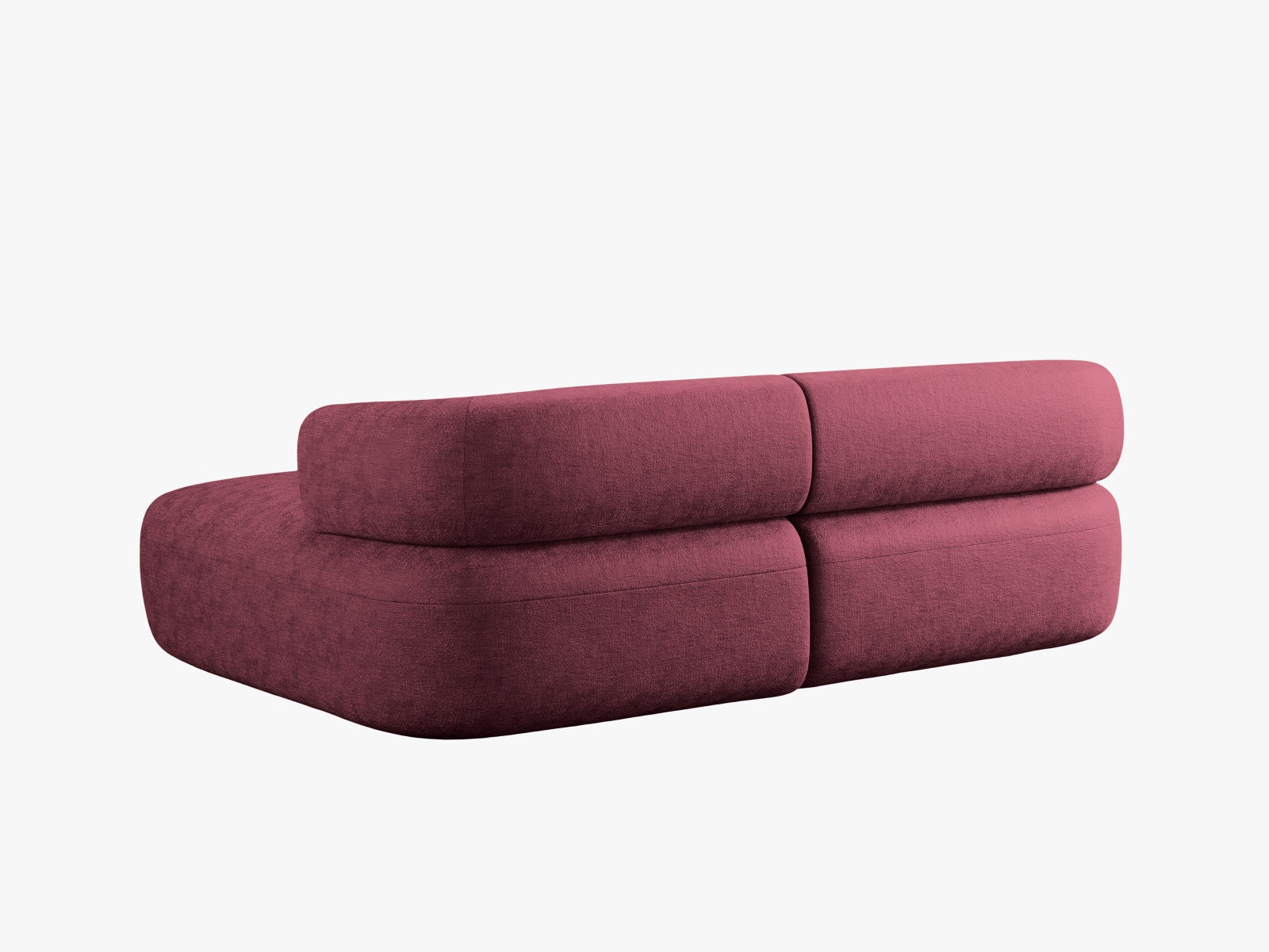 Jenny Ecksofa rechts 5 Sitzer in Cherrywood präsentiert im Onlineshop von KAQTU Design AG. Ecksofa rechts ist von Micadoni