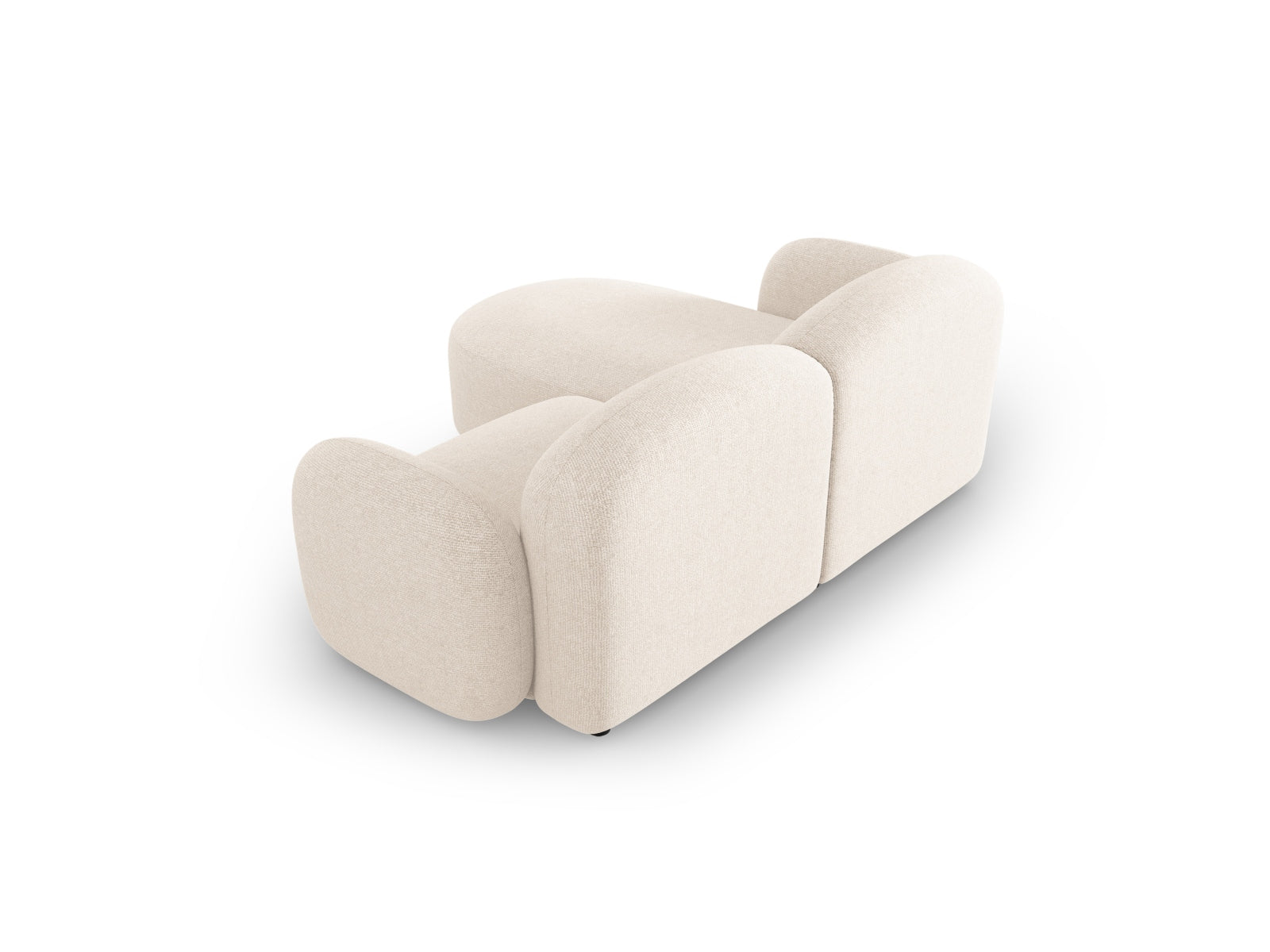 Blair Ecksofa rechts 3 Sitzer in Light Beige Melange präsentiert im Onlineshop von KAQTU Design AG. Ecksofa rechts ist von Micadoni