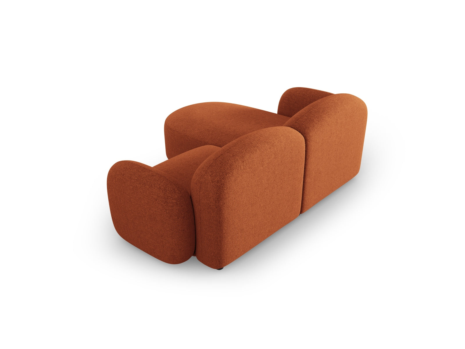 Blair Ecksofa rechts 3 Sitzer in Terracotta Melange präsentiert im Onlineshop von KAQTU Design AG. Ecksofa rechts ist von Micadoni