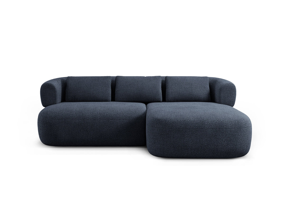 Jenny Ecksofa rechts 5 Sitzer in Dark Blue-Now or Never präsentiert im Onlineshop von KAQTU Design AG. L-Sofa rechts ist von Micadoni