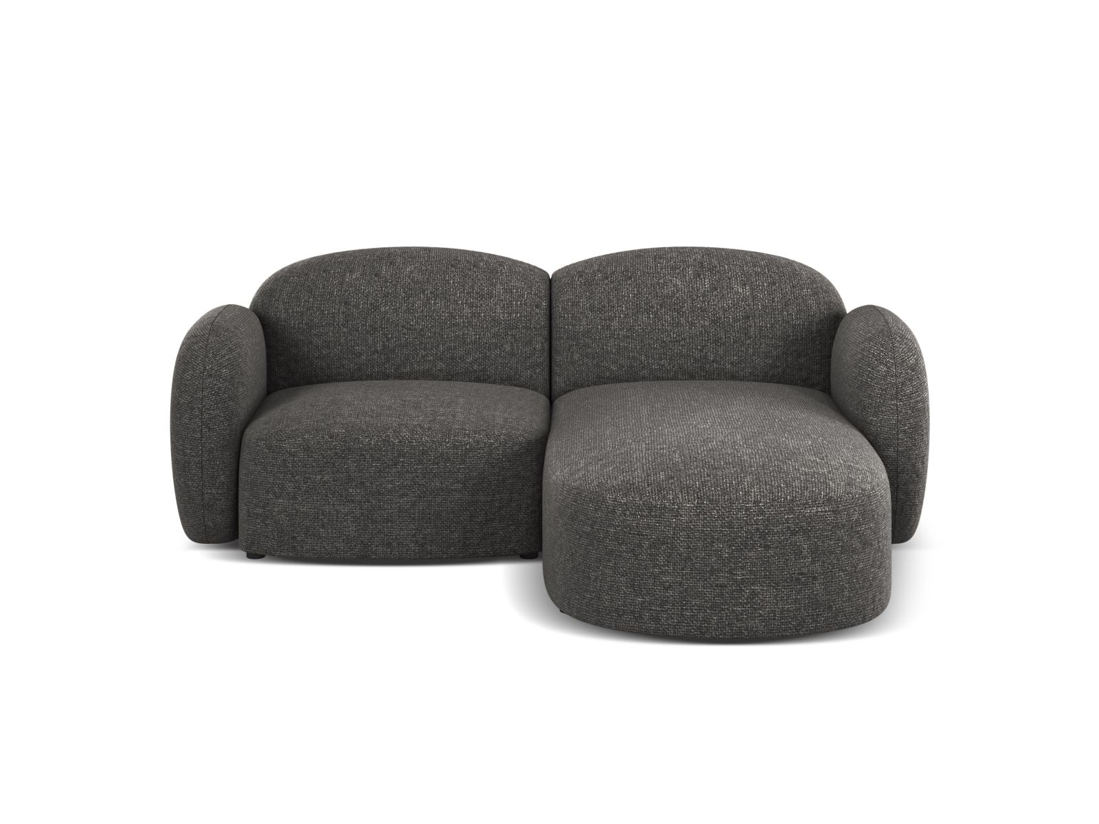 3-Sitzer Ecksofa rechts Blair in Dark Grey-Eden präsentiert im Onlineshop von KAQTU Design AG. Ecksofa rechts ist von Micadoni