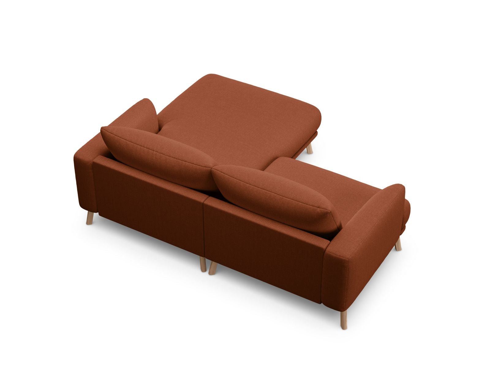 Elegantes 3-Sitzer Ecksofa rechts Naomi von Micadoni, ideal für stilvolle Wohnräume. Bequem und modern, ein Blickfang für jedes Zuhause.