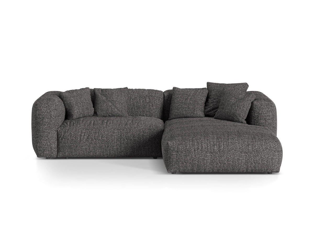 Martina Modulare Ecksofa rechts 2-Sitzer Standard-Tiefe von Micadoni
