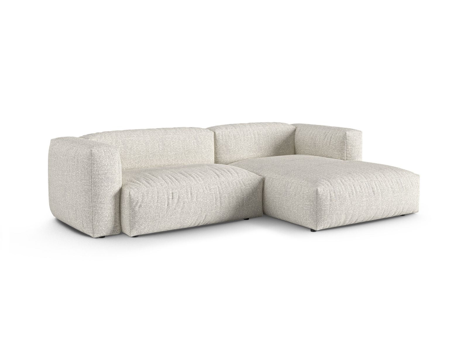 Modulares 2-Sitzer Ecksofa XL Martina von Micadoni, perfekt für gemütliche Abende und modernes Wohndesign.