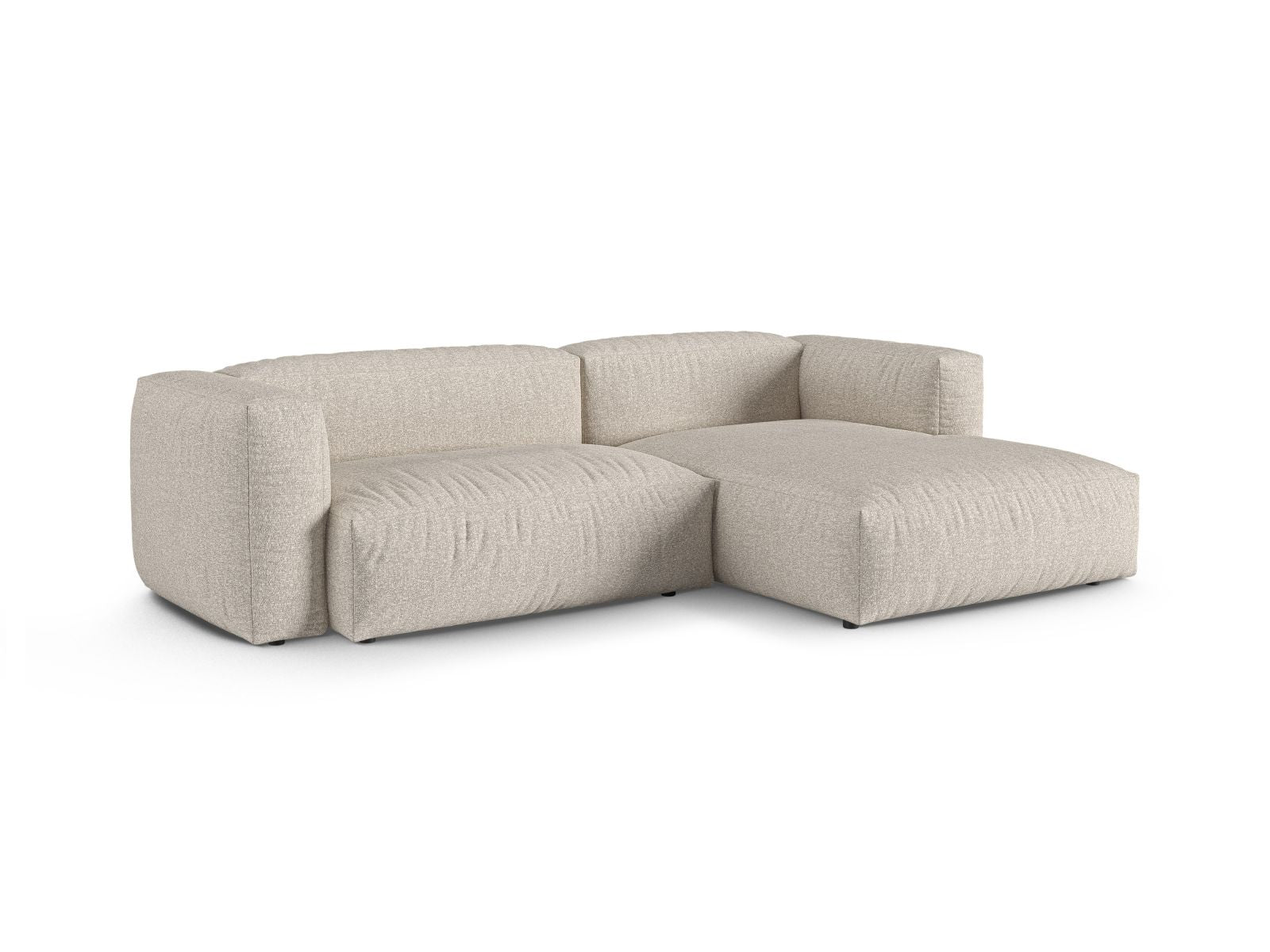 Elegantes 2-Sitzer Ecksofa XL Martina von Micadoni, ideal für moderne Wohnräume und entspannte Stunden mit Freunden und Familie.