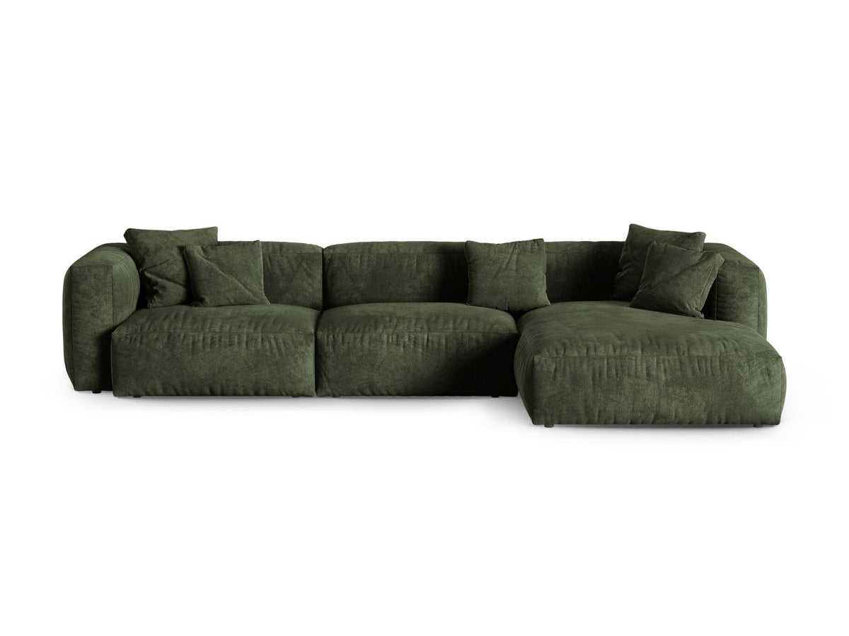 3-Sitzer XL Modular Ecksofa rechts Martina in Green-Vogue präsentiert im Onlineshop von KAQTU Design AG. Ecksofa rechts ist von Micadoni