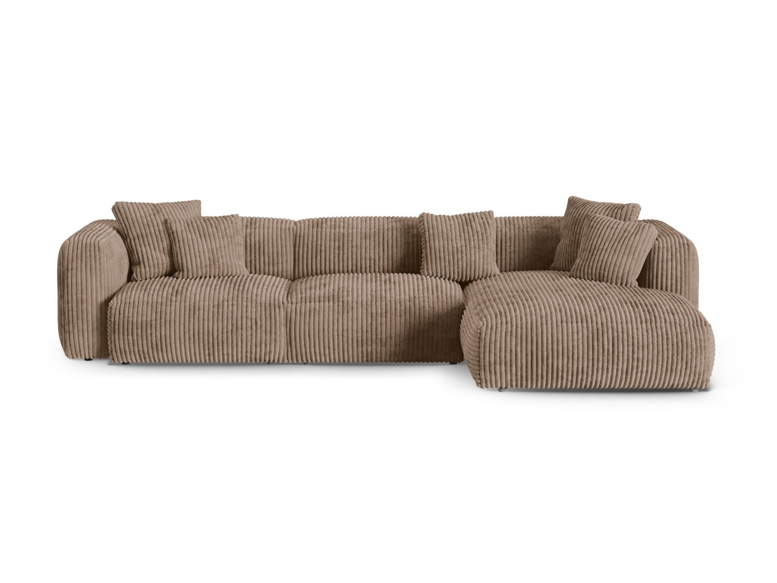 3-Sitzer Ecksofa rechts XL Martina in Acorn-Tilia präsentiert im Onlineshop von KAQTU Design AG. Ecksofa rechts ist von Micadoni