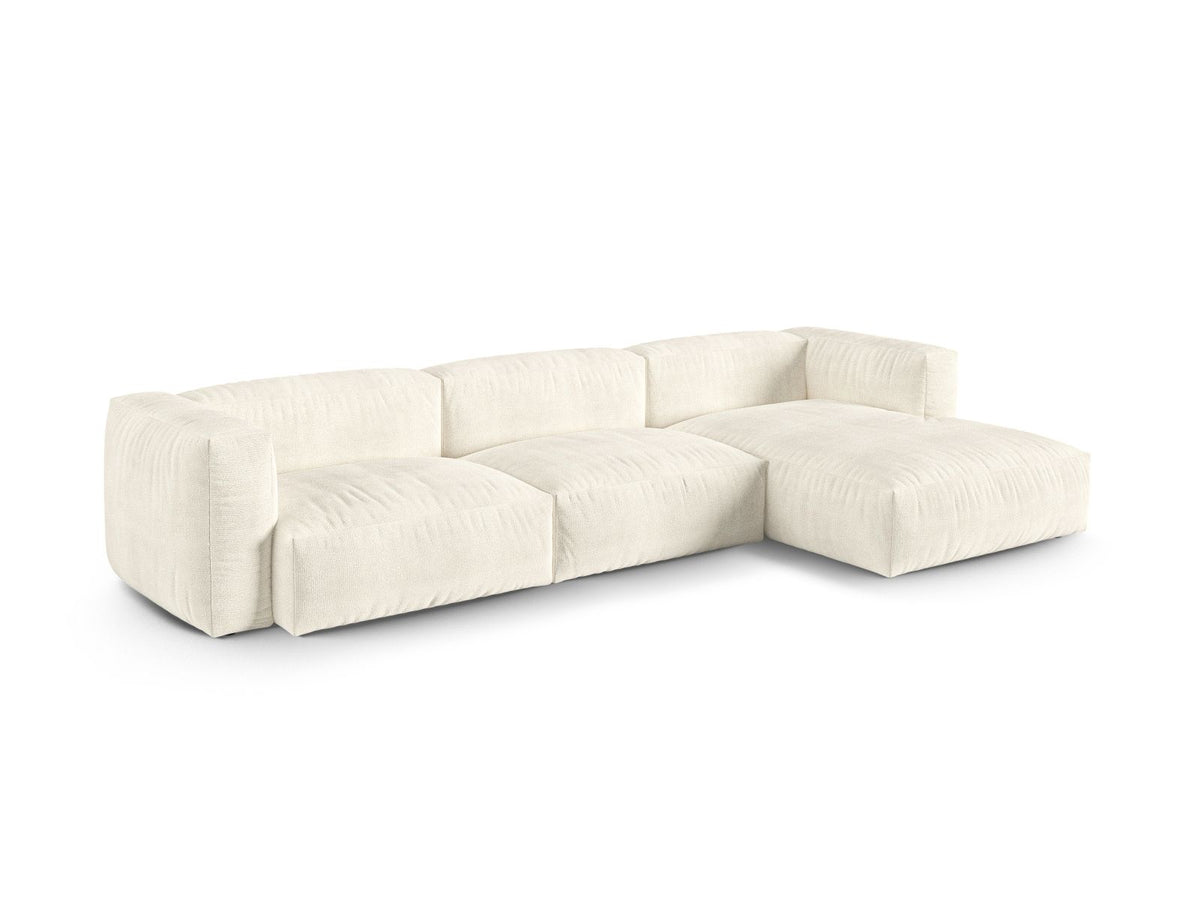 3-Sitzer XL Modular Ecksofa rechts Martina in Ivory-Monet präsentiert im Onlineshop von KAQTU Design AG. Ecksofa rechts ist von Micadoni