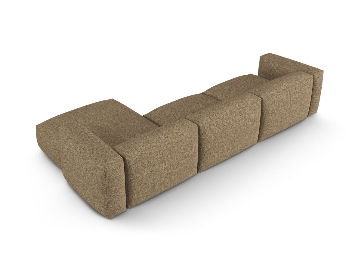 3-Sitzer XL Modular Ecksofa rechts Martina in Cappuccino-Monet präsentiert im Onlineshop von KAQTU Design AG. Ecksofa rechts ist von Micadoni