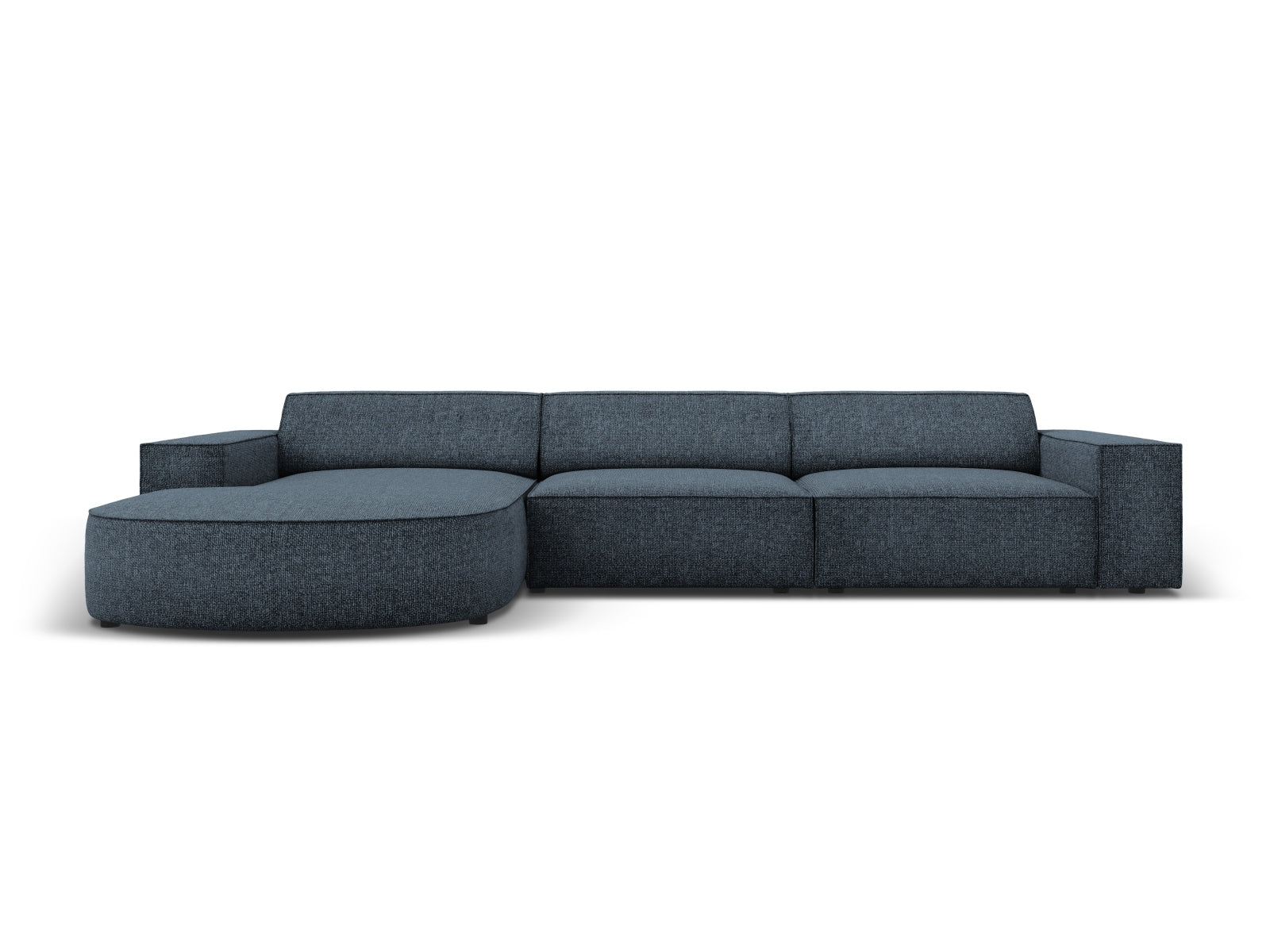 Jodie Modulares Ecksofa links 4 Sitzer in Royal Blue präsentiert im Onlineshop von KAQTU Design AG. Ecksofa links ist von Micadoni
