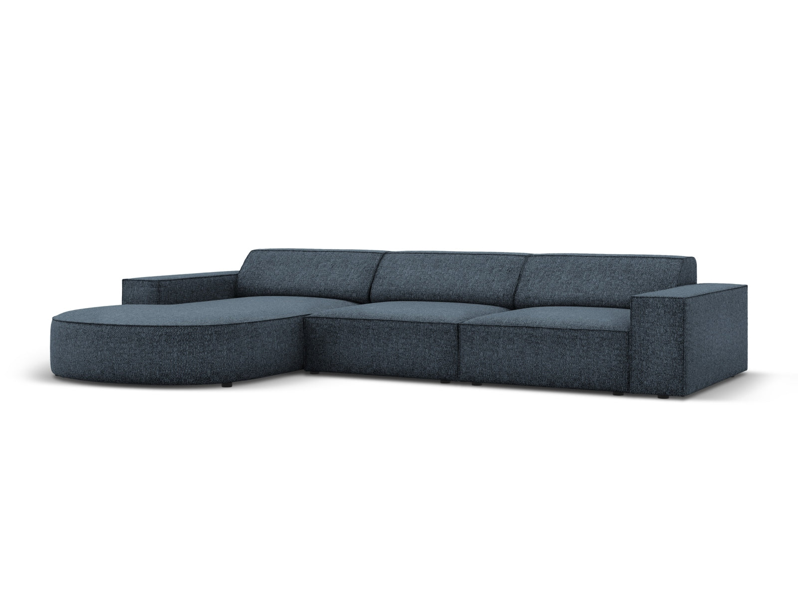Jodie Modulares Ecksofa links 4 Sitzer in Royal Blue präsentiert im Onlineshop von KAQTU Design AG. Ecksofa links ist von Micadoni