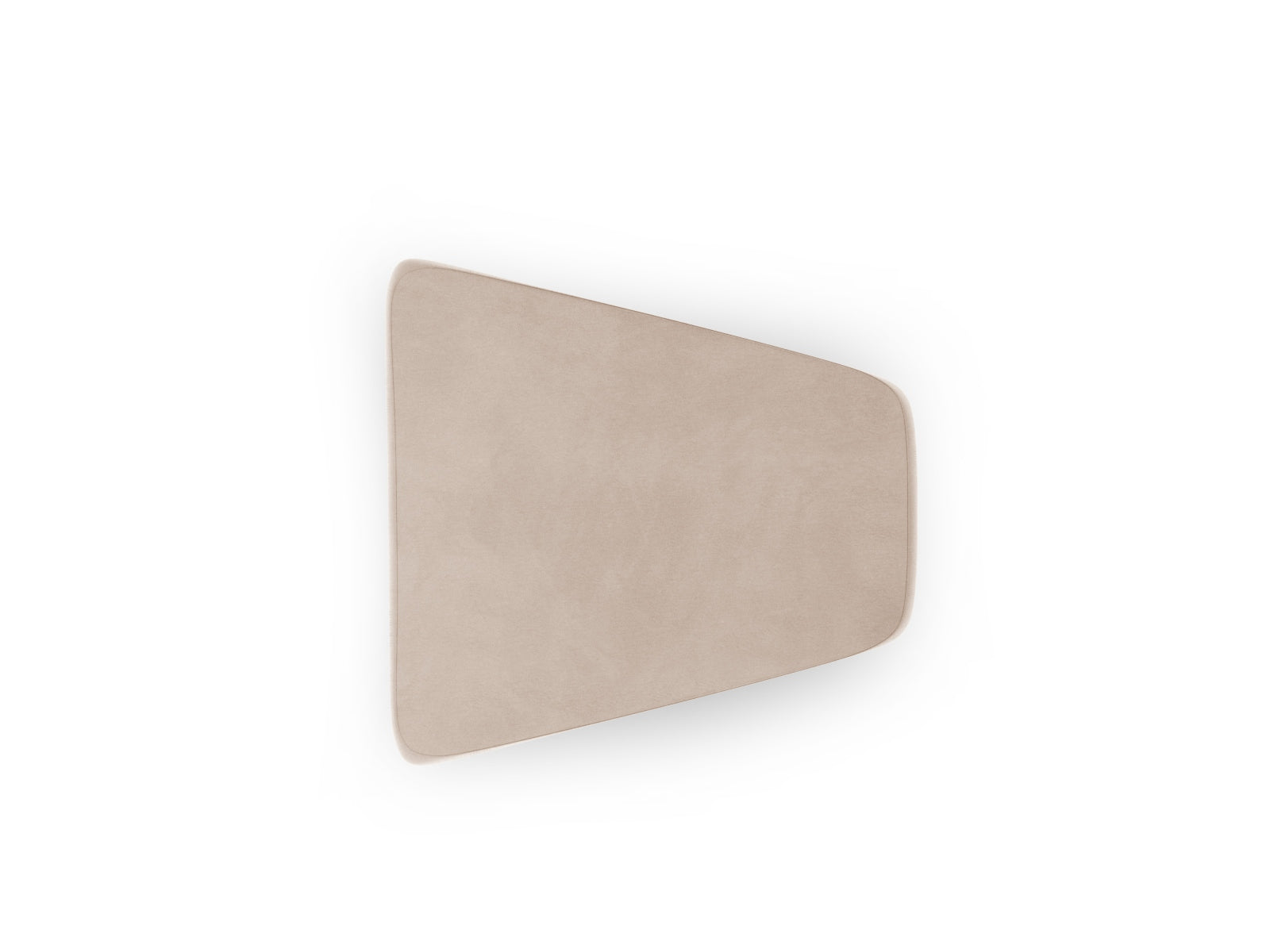 Miley Velour Pouf 1 Sitz in Cappuccino präsentiert im Onlineshop von KAQTU Design AG. Pouf ist von Micadoni