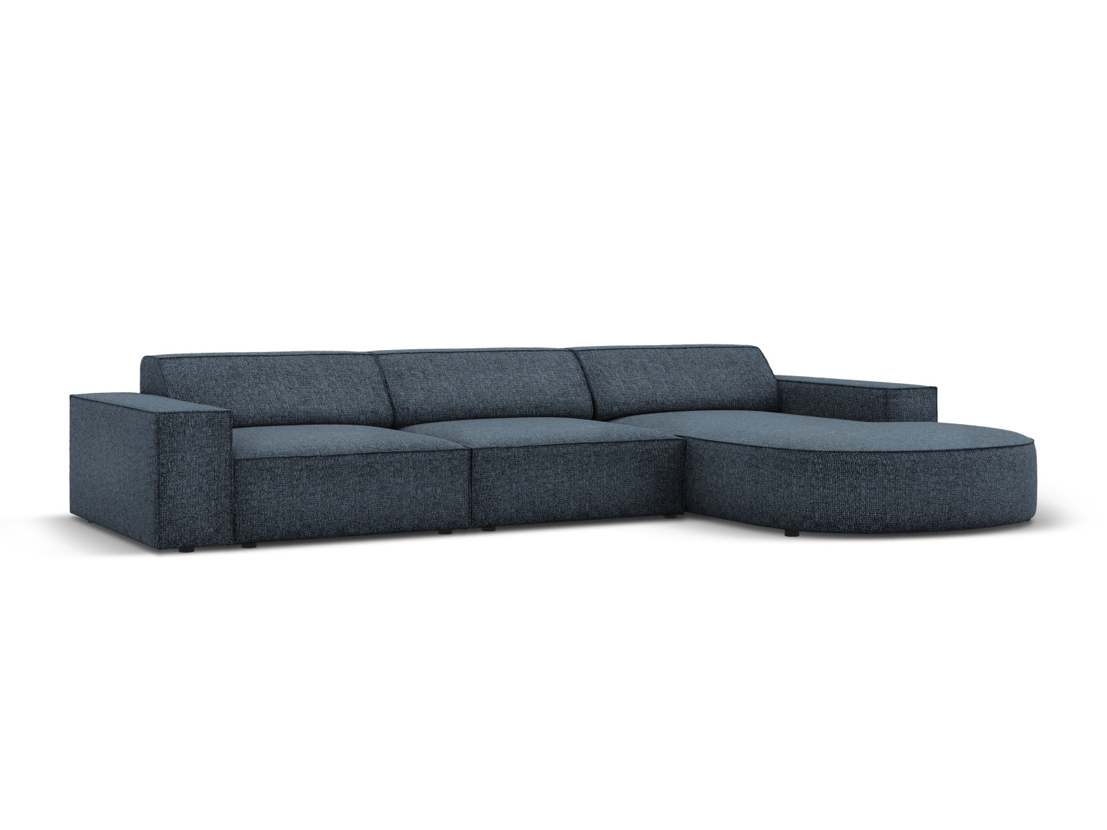 Jodie Modulares Ecksofa rechts 4 Sitzer in Royal Blue präsentiert im Onlineshop von KAQTU Design AG. Ecksofa rechts ist von Micadoni